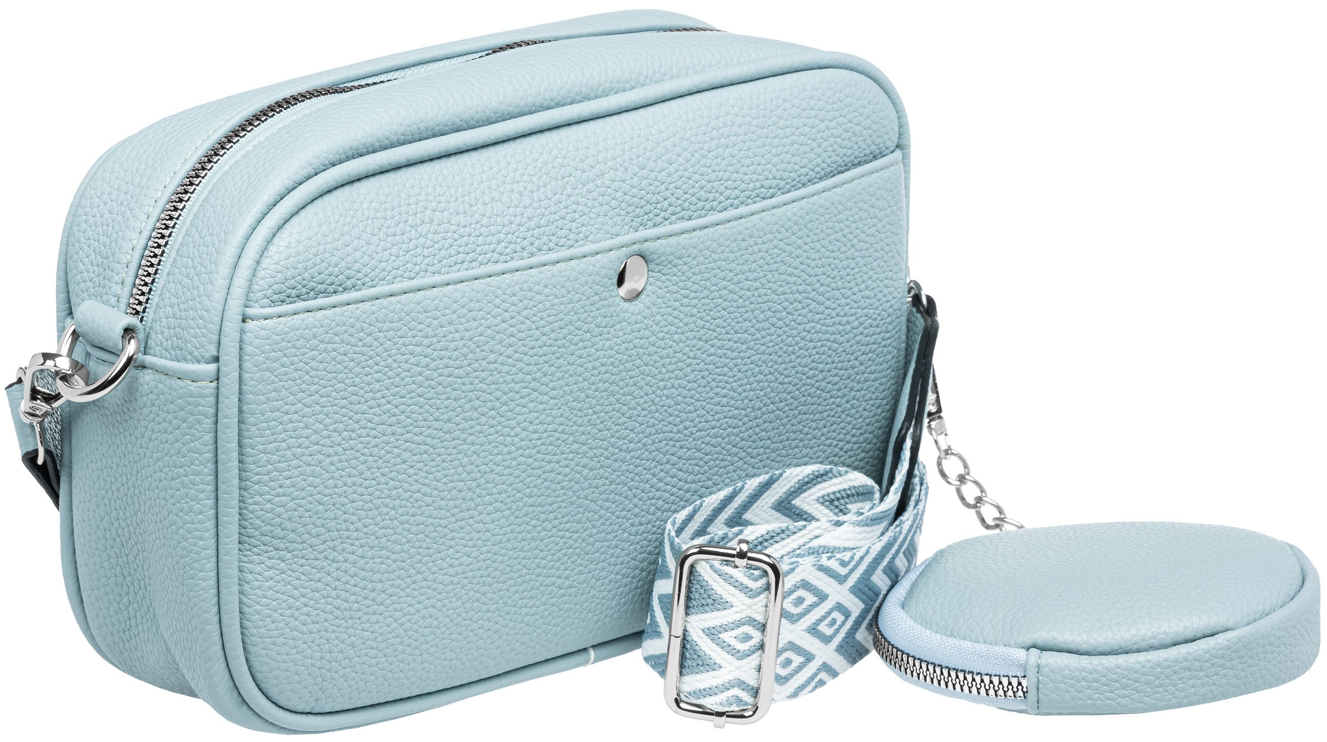 Caspar Gürteltasche TS1077 Damen Crossbody Bag Umhängetasche