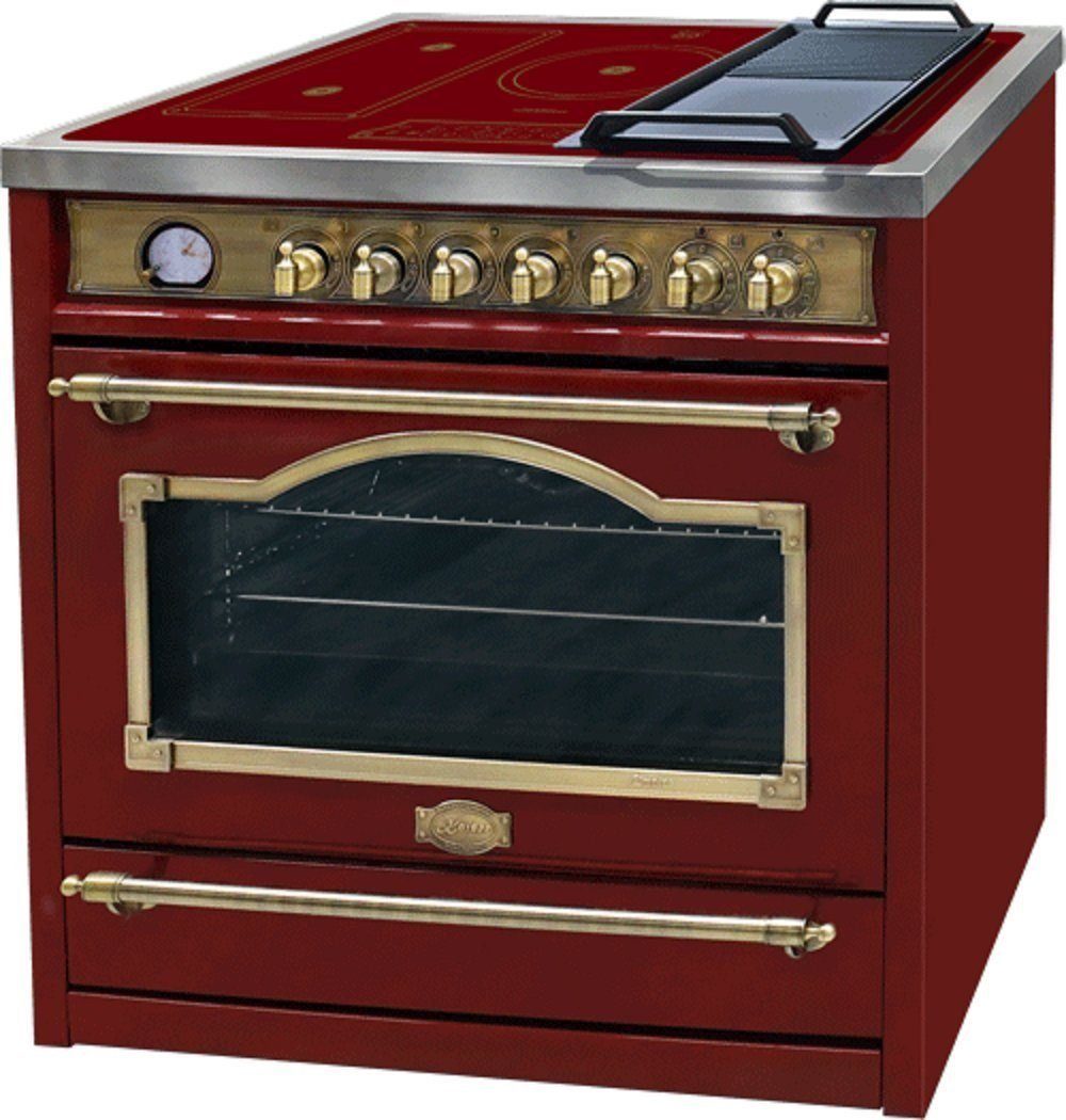 Kaiser Küchengeräte Induktions-Standherd HC 93655 IRotEm, Elektro Standherd 90 cm, Multi 8 Multifunktions