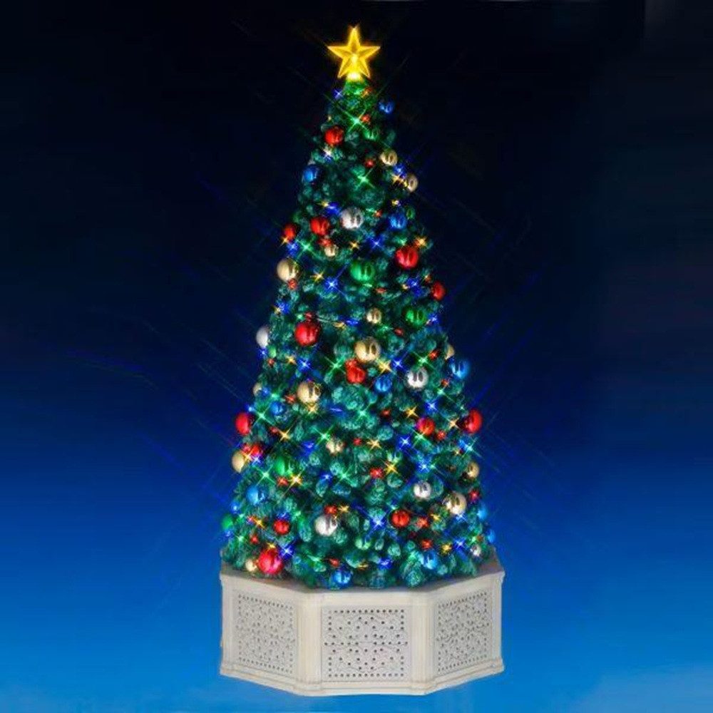 LeMax Winterlandschaft LEMAX 54580 – Have A Blue (Tooth) Christmas Tree