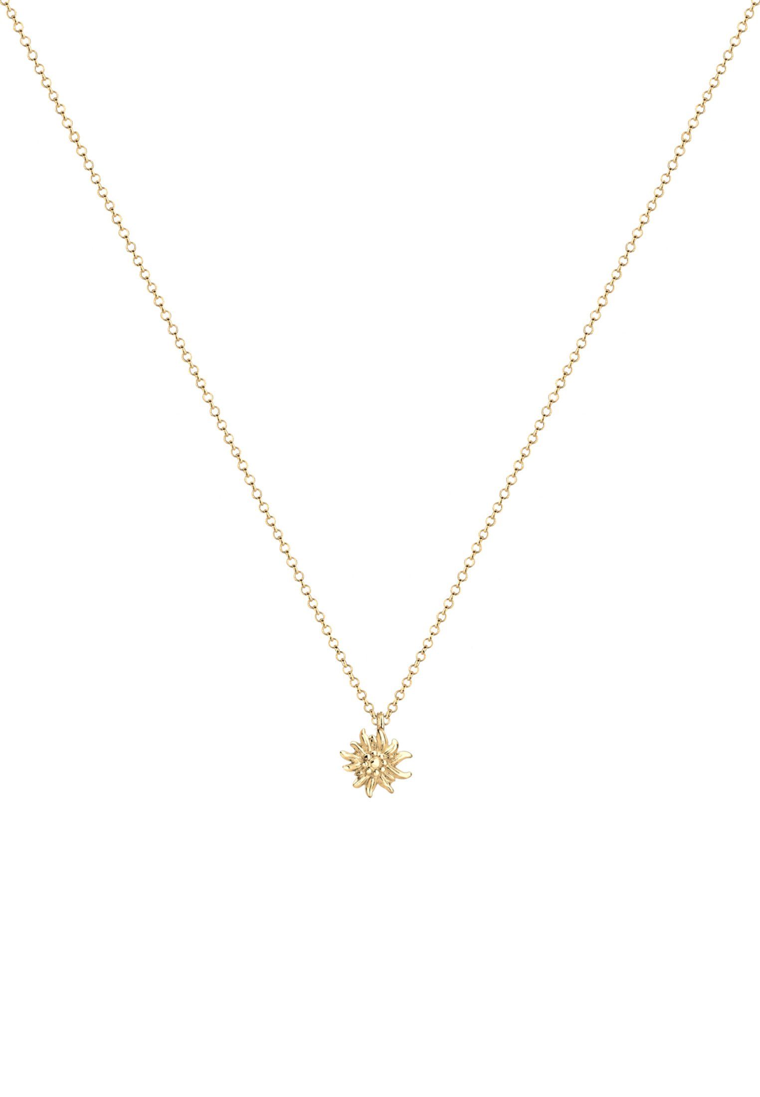 Elli Kette mit Anhänger Edelweiss Symbol günstig online kaufen