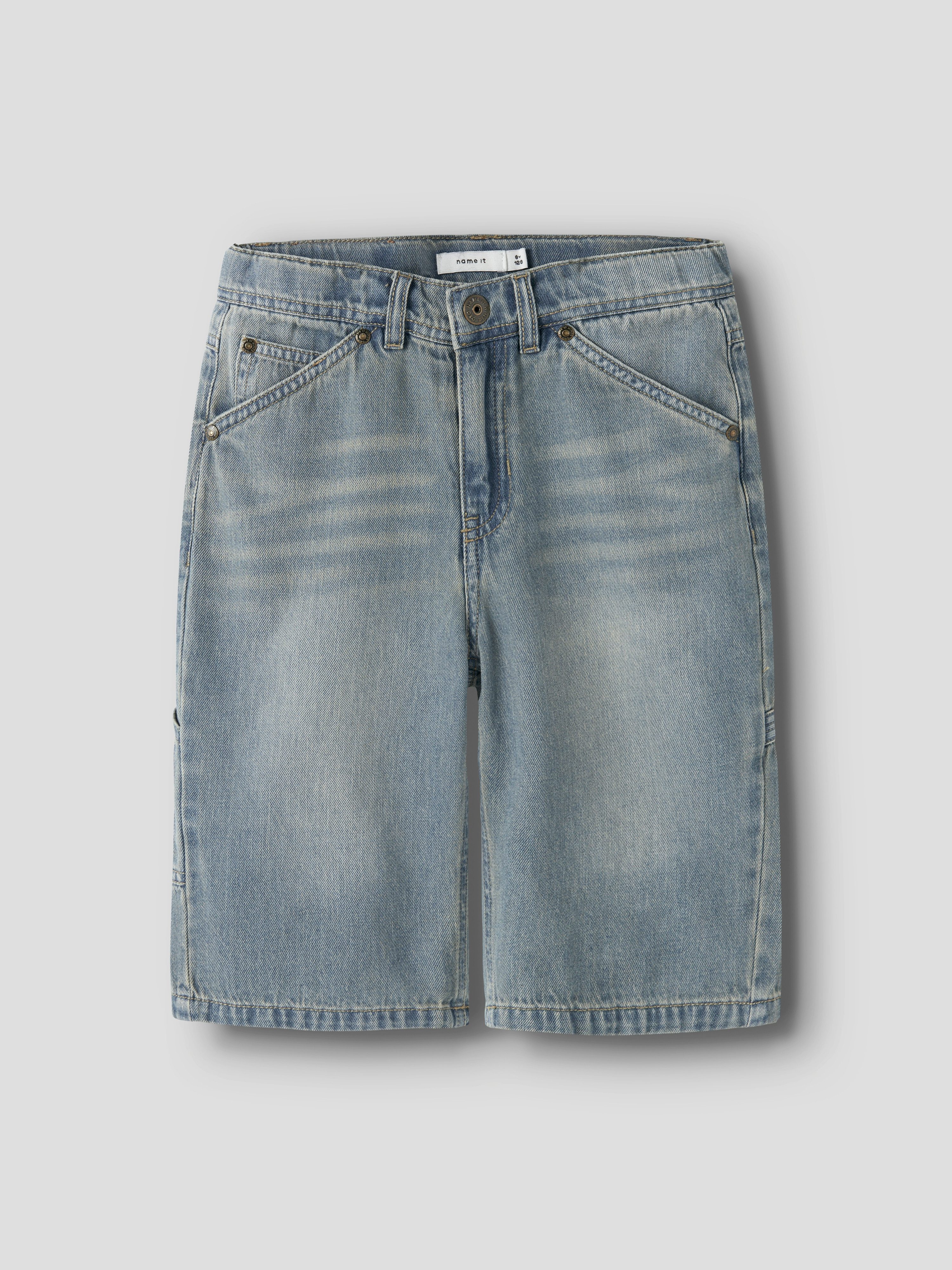 Name It Jeansbermudas NKMRYAN REG DNM BERMUDA 3550-OZ H Baumwolle, regular fit