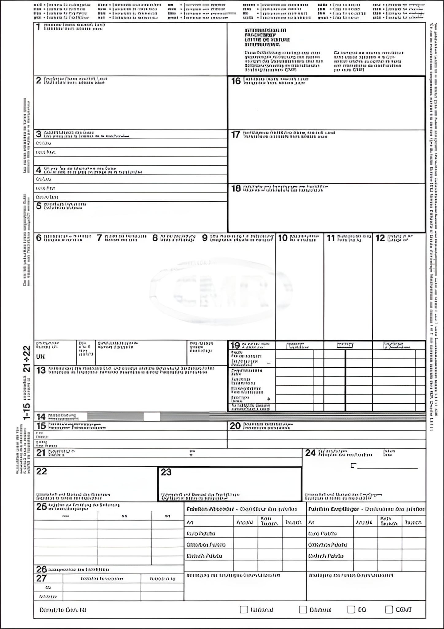 RNK Formularblock RNK Frachtbrief CMR A4 für Laser-Drucker