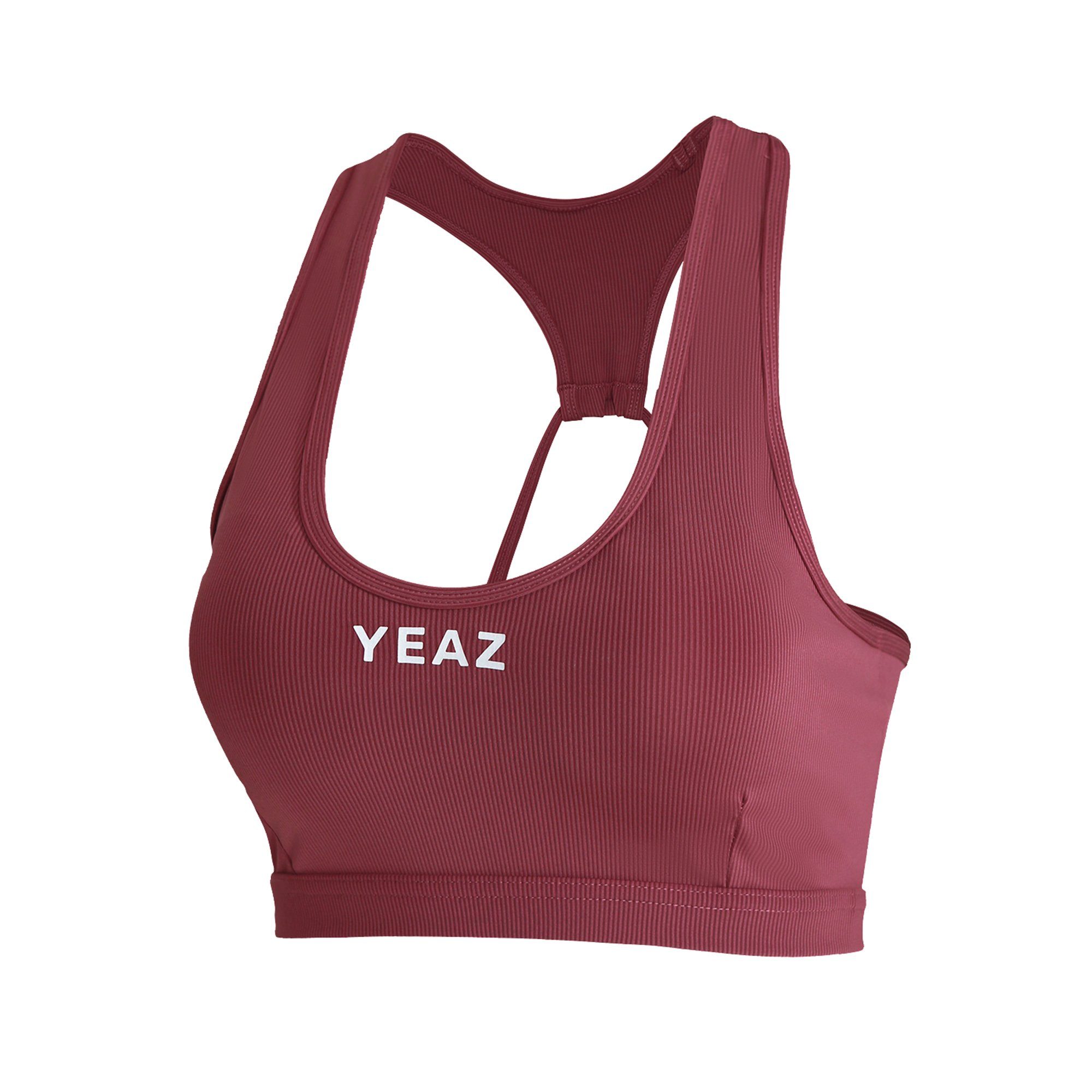 YEAZ Yogatop ATTITUDE Top (1-tlg) Ideal für Workouts mit niedrigen, mittleren und hohen Belastungen