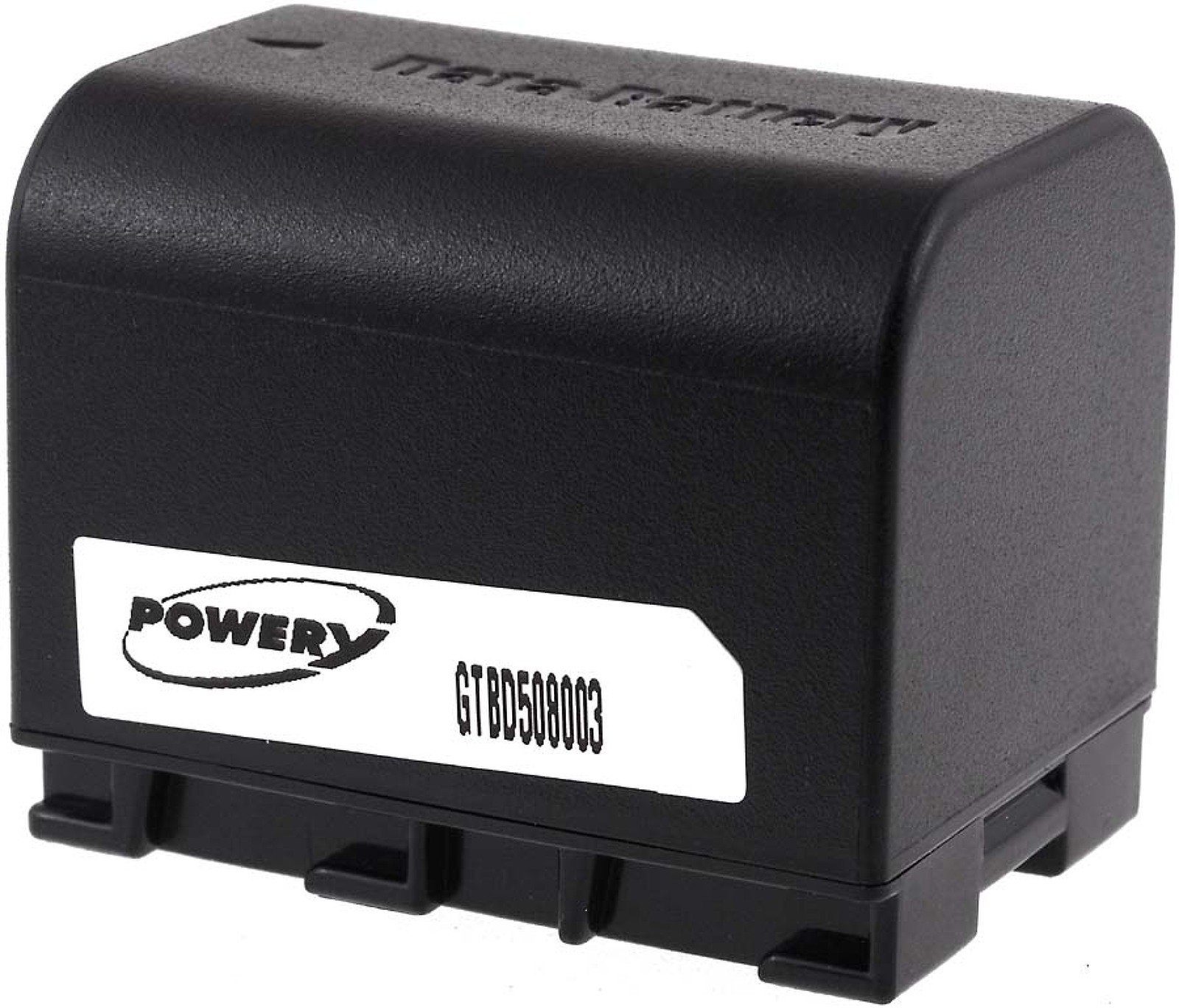Powery Akku für JVC Kamera-Akku Typ BN-VG108E (3.6 V) mAh 2700