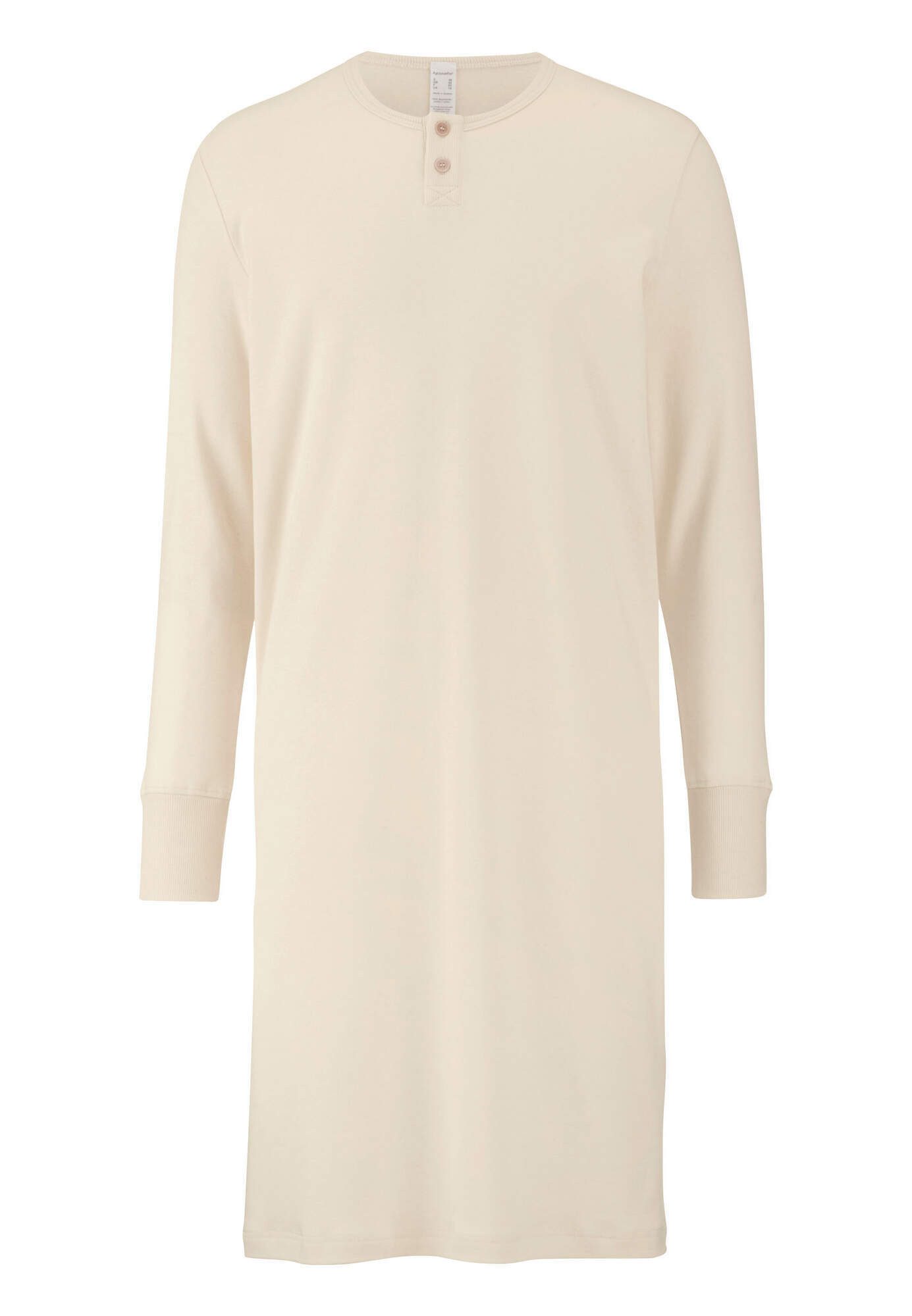 Hessnatur Pyjamaoberteil PURE NATURE aus reiner Bio-Baumwolle (1-tlg)