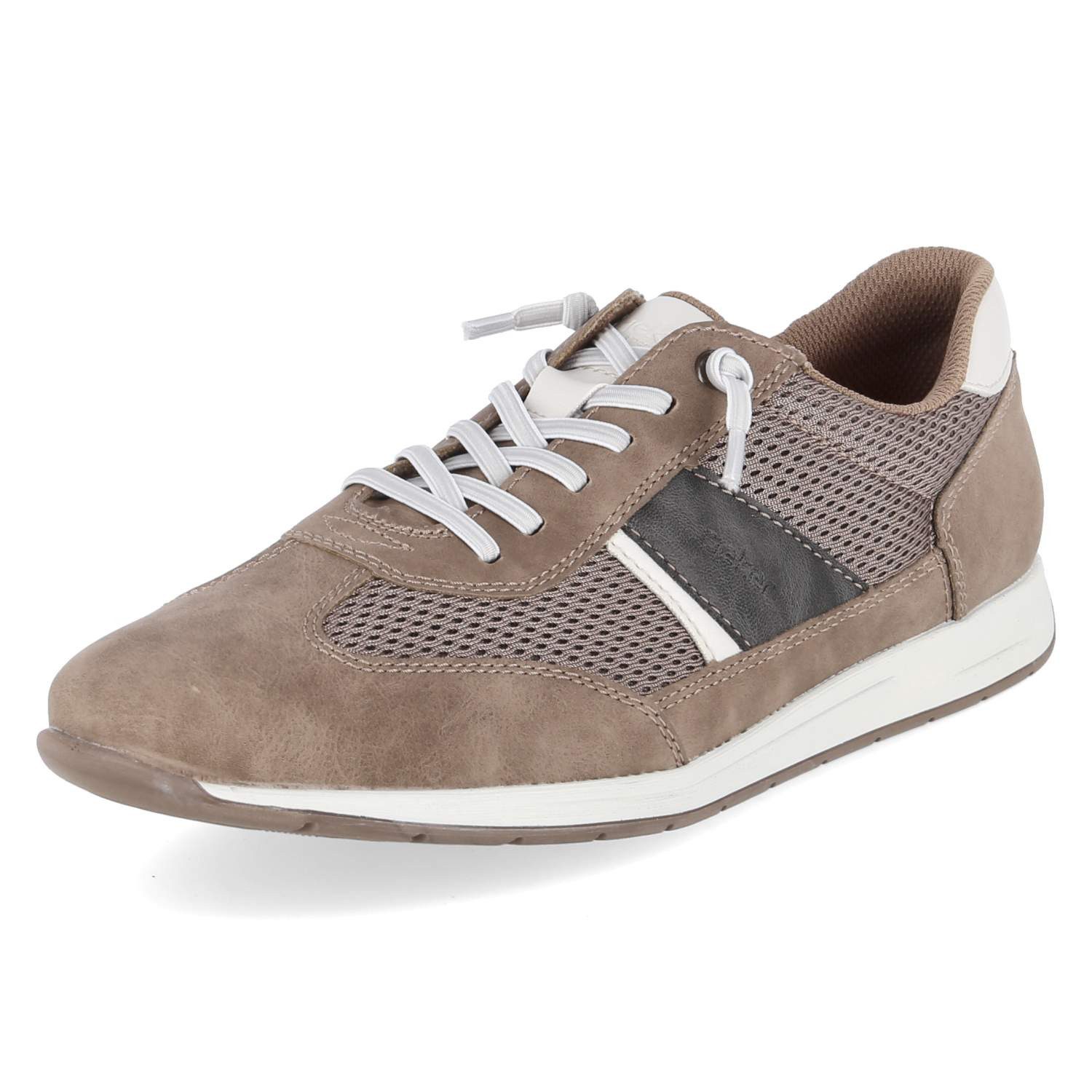 Rieker Rieker 11960-64 Herren Textil & Synthetik beige Schnürschuh