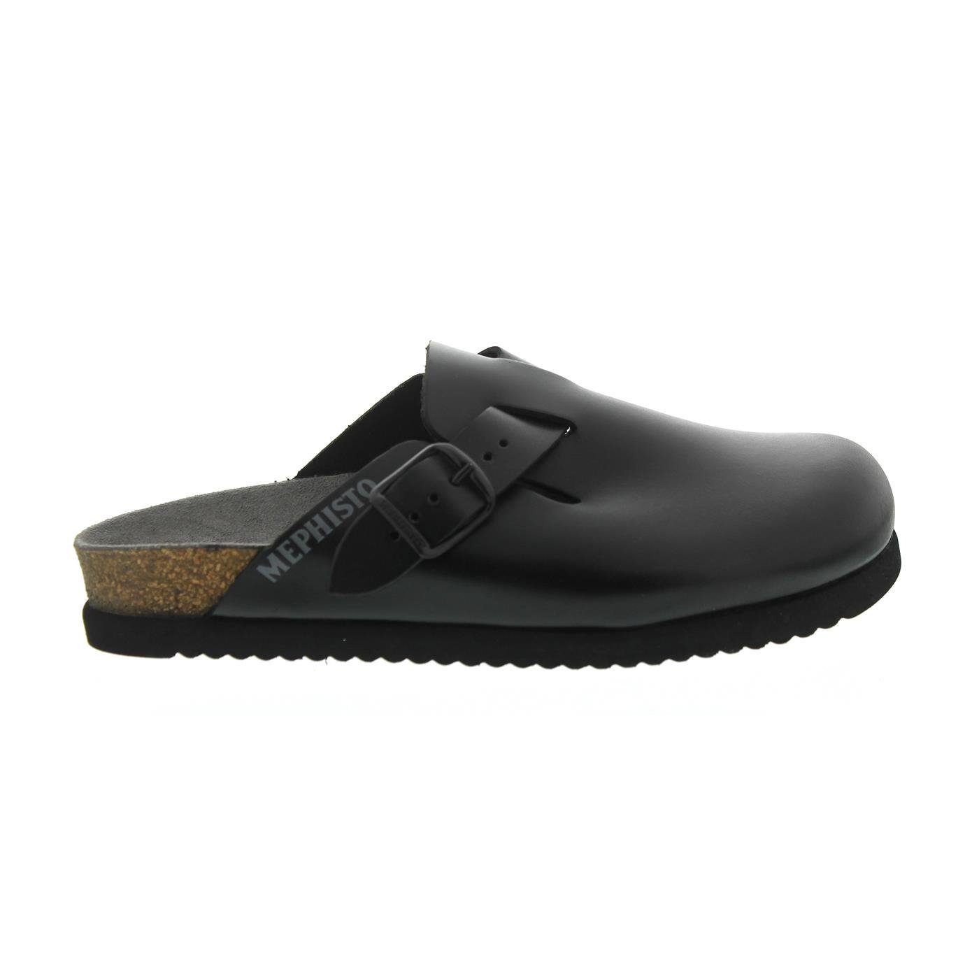 Mephisto Nathan, Clog, Black, Sandanyl 2800 (Glattleder), N521 Clog