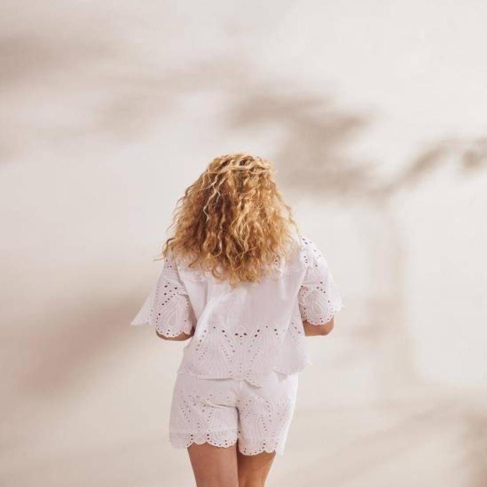 Essenza Pyjamaoberteil Suki Tilia von Essenza