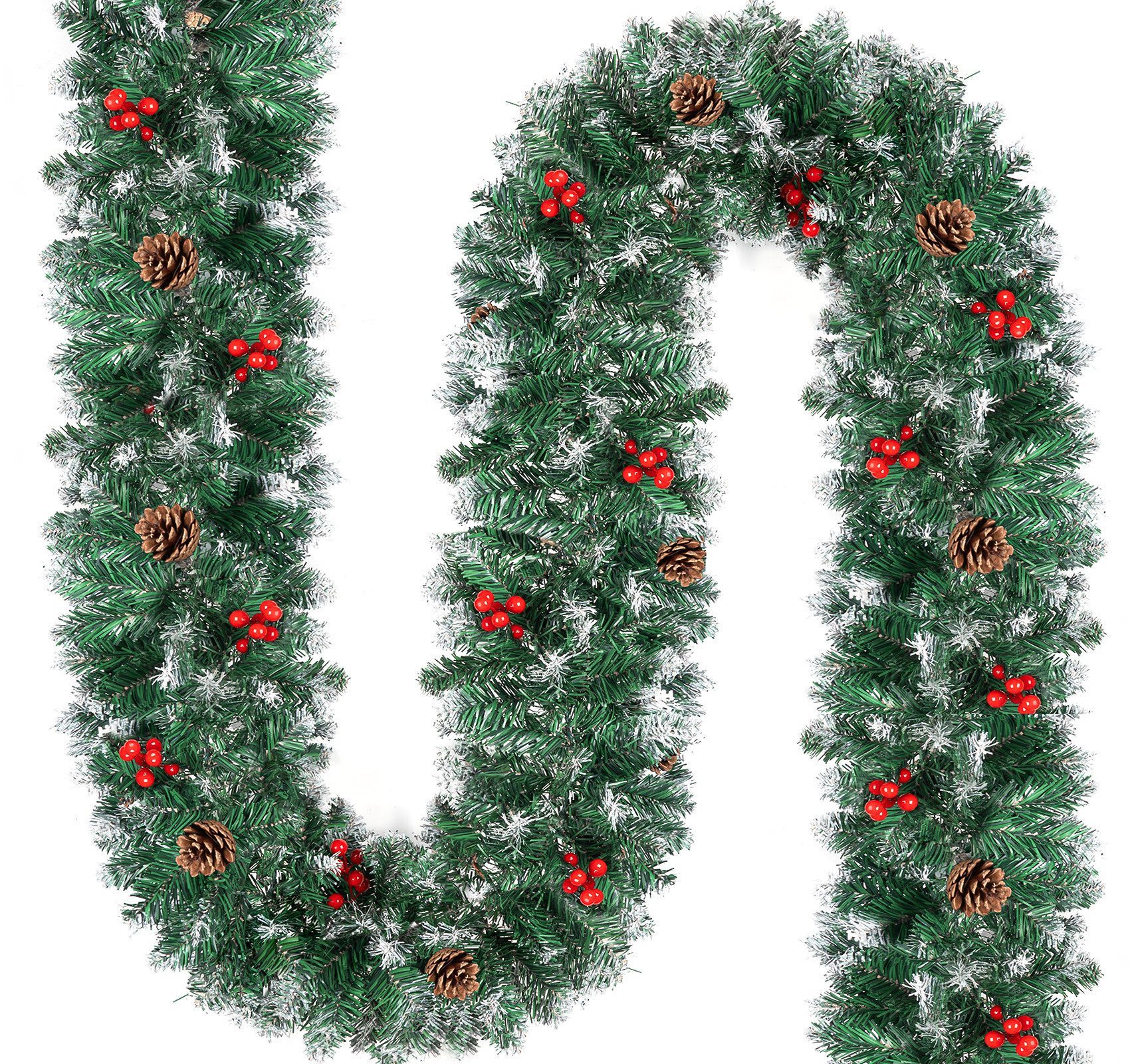 Kunstgirlande Weihnachtsgirlande, 5M, mit Tannenzapfen und günstig online kaufen