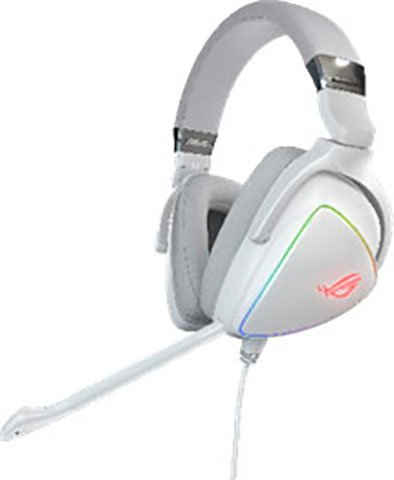 Asus »ROG Delta White Edition« Gaming-Headset (Mikrofon abnehmbar)