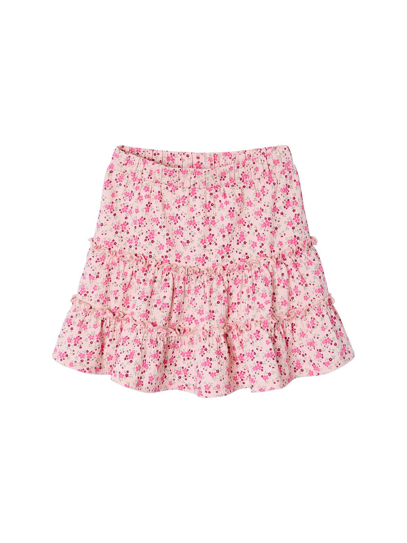 vertbaudet Minirock Jerseyrock mit integrierter Shorts Mädchen