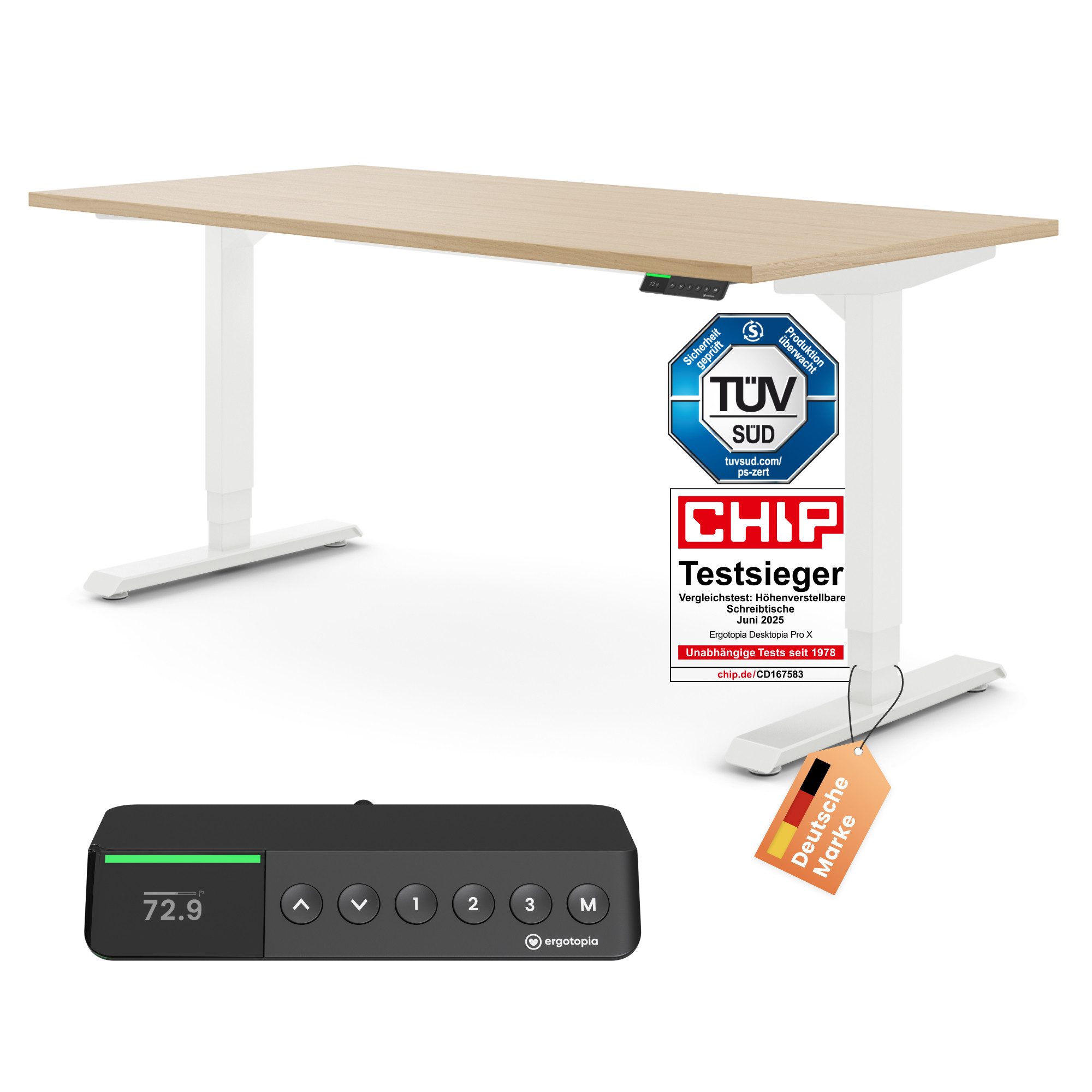 Ergotopia Schreibtisch Desktopia Pro X elektrisch günstig online kaufen