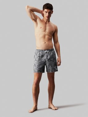 Calvin Klein Swimwear Badeshorts MEDIUM DRAWSTRING-PRINT mit Alloverprint