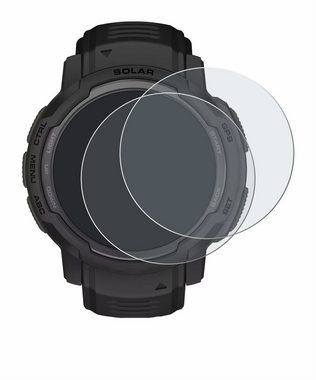 BROTECT Schutzfolie für Garmin Instinct Crossover Solar, Displayschutzfolie, 2 Stück, Folie matt entspiegelt