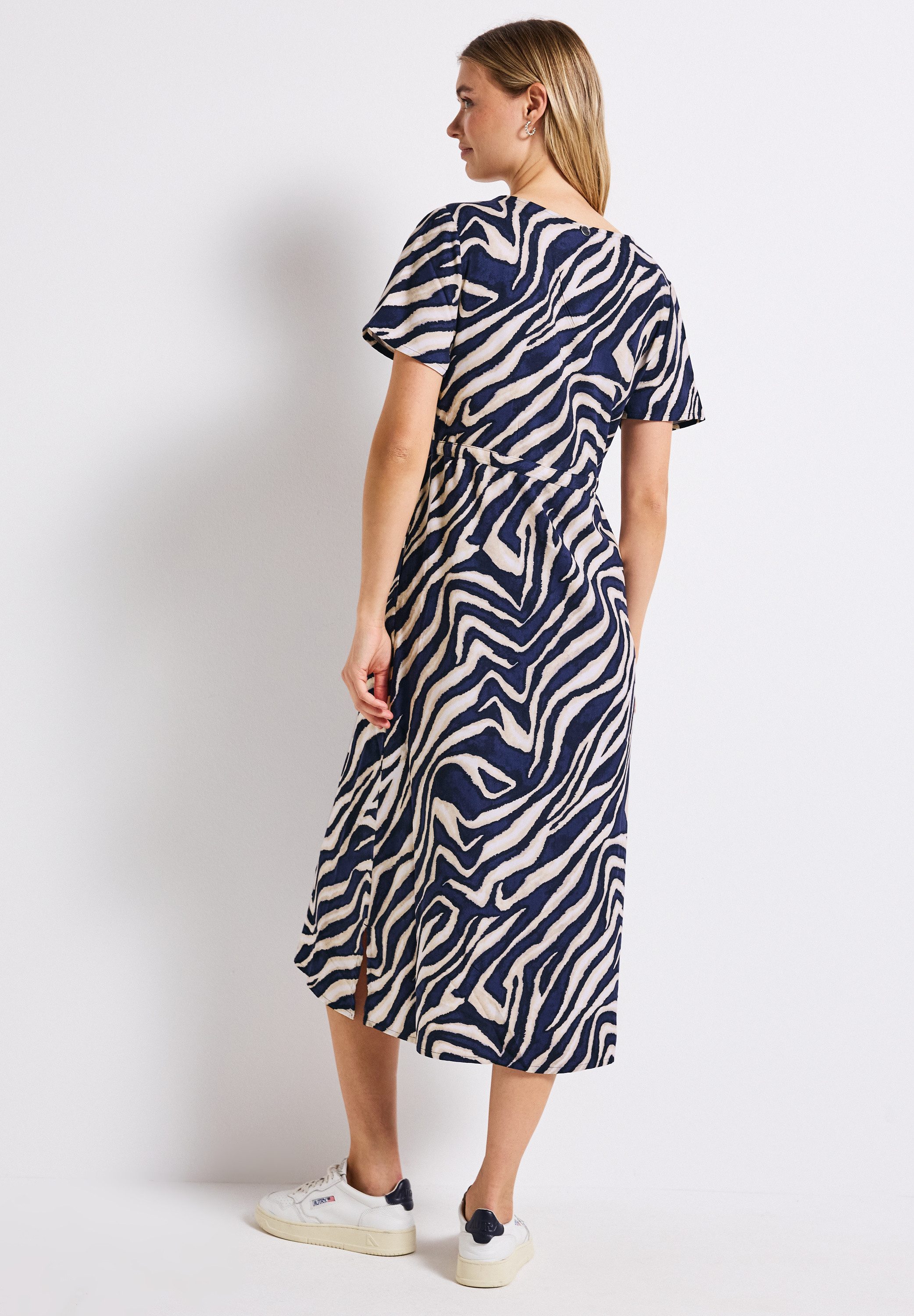 STREET ONE Midikleid mit seitlichen Einschubtaschen günstig online kaufen