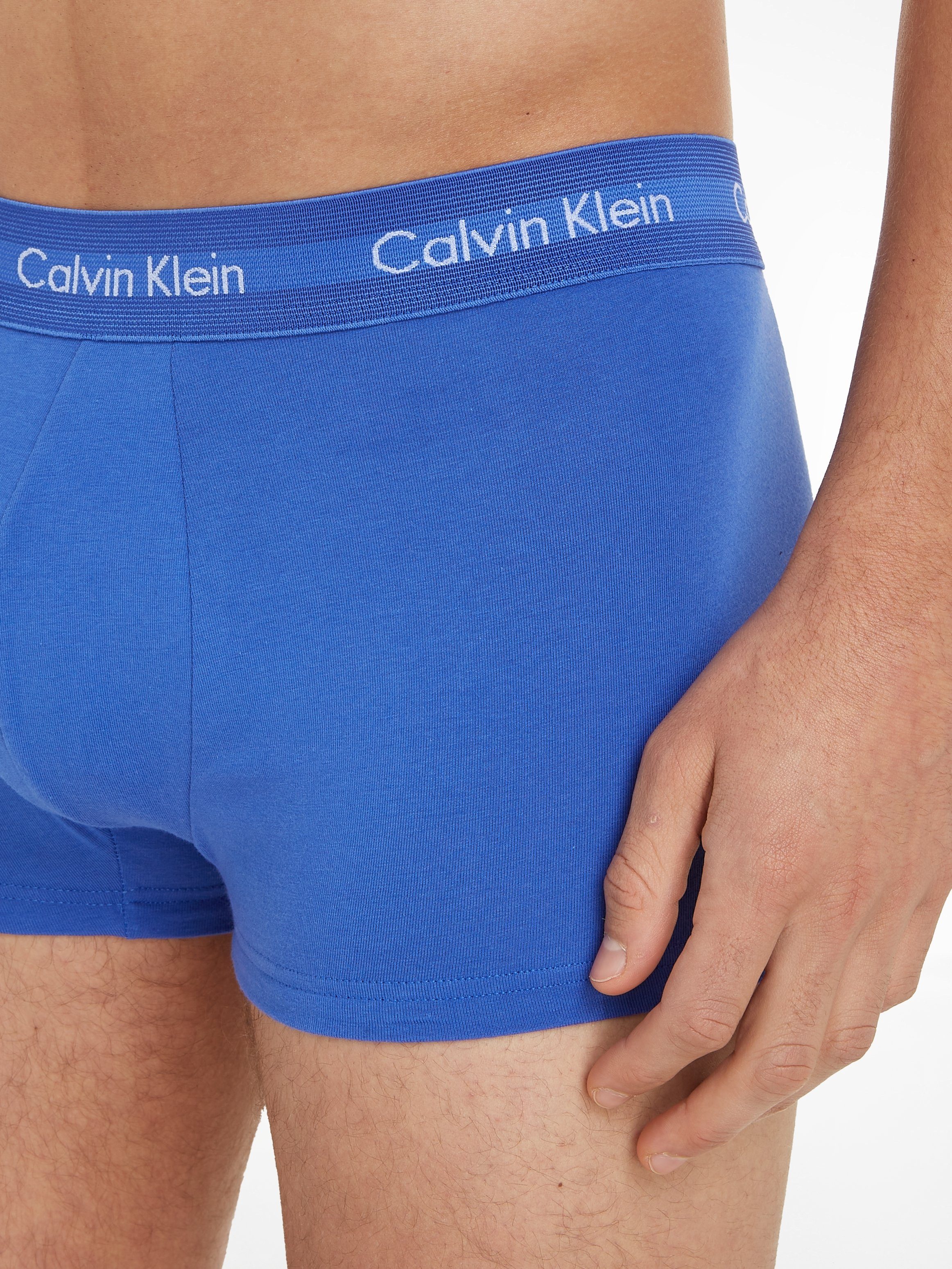 in (3-St) Hipster Calvin blautönen Underwear Klein