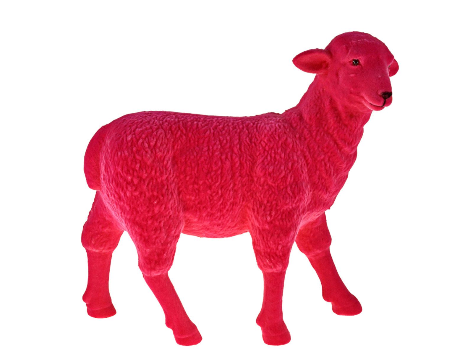 Werner Voß Dekofigur Schaf magenta 27,5x11x28 cm
