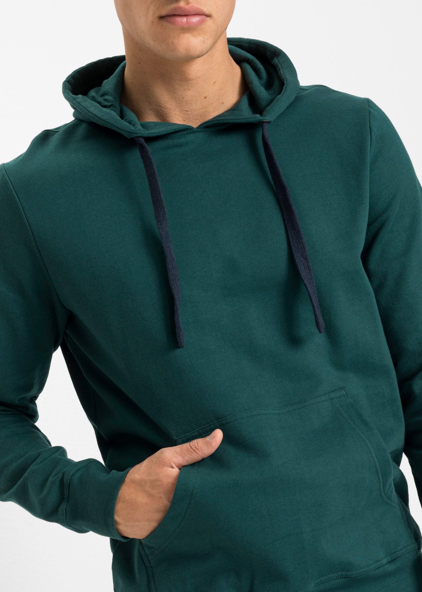 bonprix Hoodie mit weich angerauter Innenseite, Regular Fit, hüftbedeckend – Bild 4 von 5