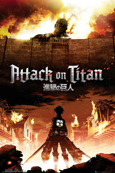 GB eye Poster Attack On Titan Poster Manga / Anime 61 x 91,5 cm