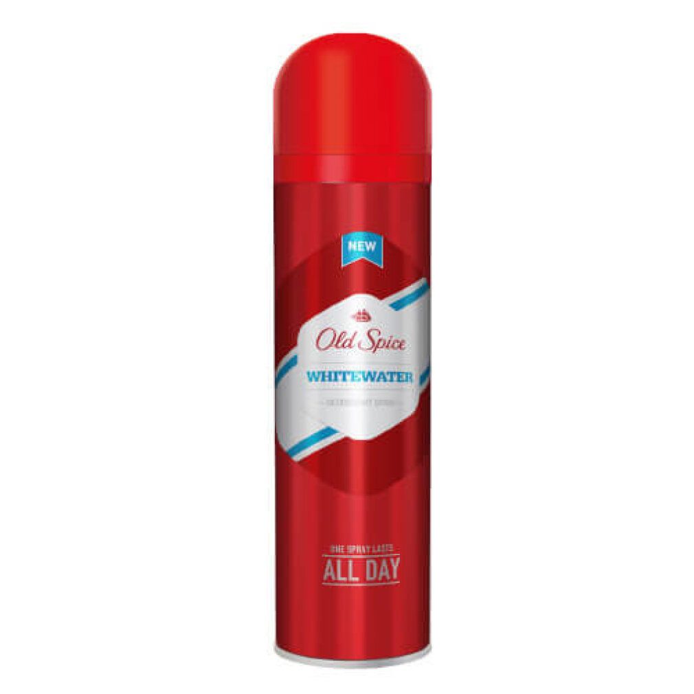 Old Spice Deo-Roller Whitewater Deodorant Body Spray 0% Aluminum Salts