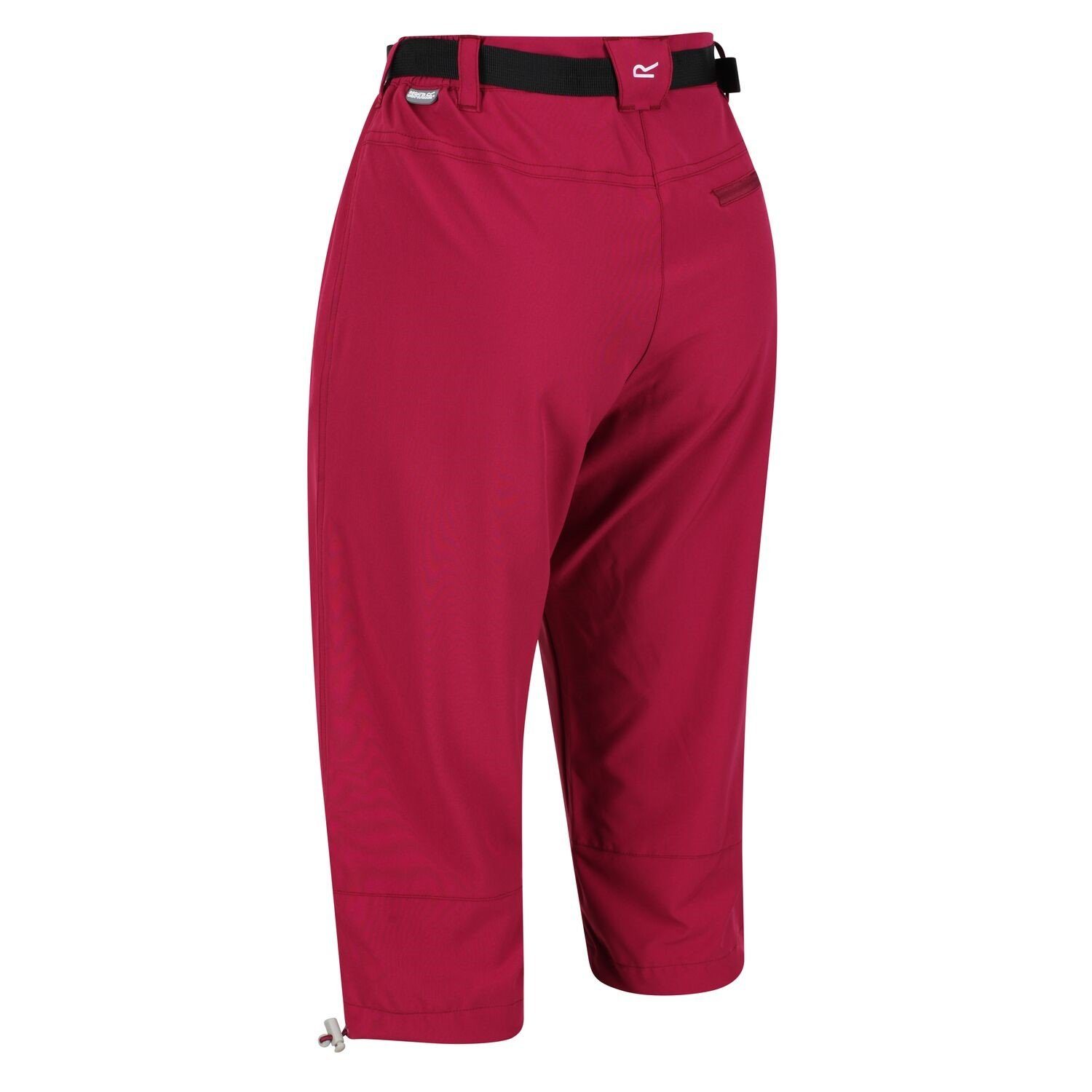 Regatta Outdoorhose 3/4 Capri Hose Damen Pink leicht wasserabweisend und (0-tlg)
