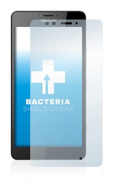 upscreen Schutzfolie für Microsoft Lumia 950, Displayschutzfolie, Folie Premium klar antibakteriell