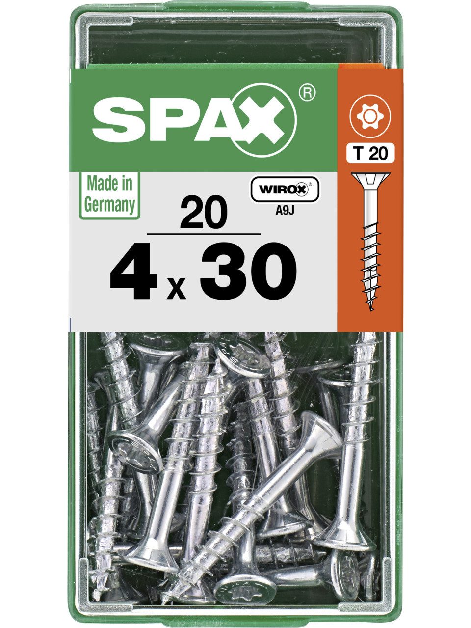 SPAX Holzbauschraube Spax Universalschrauben 4.0 x 30 mm TX 20 - 20