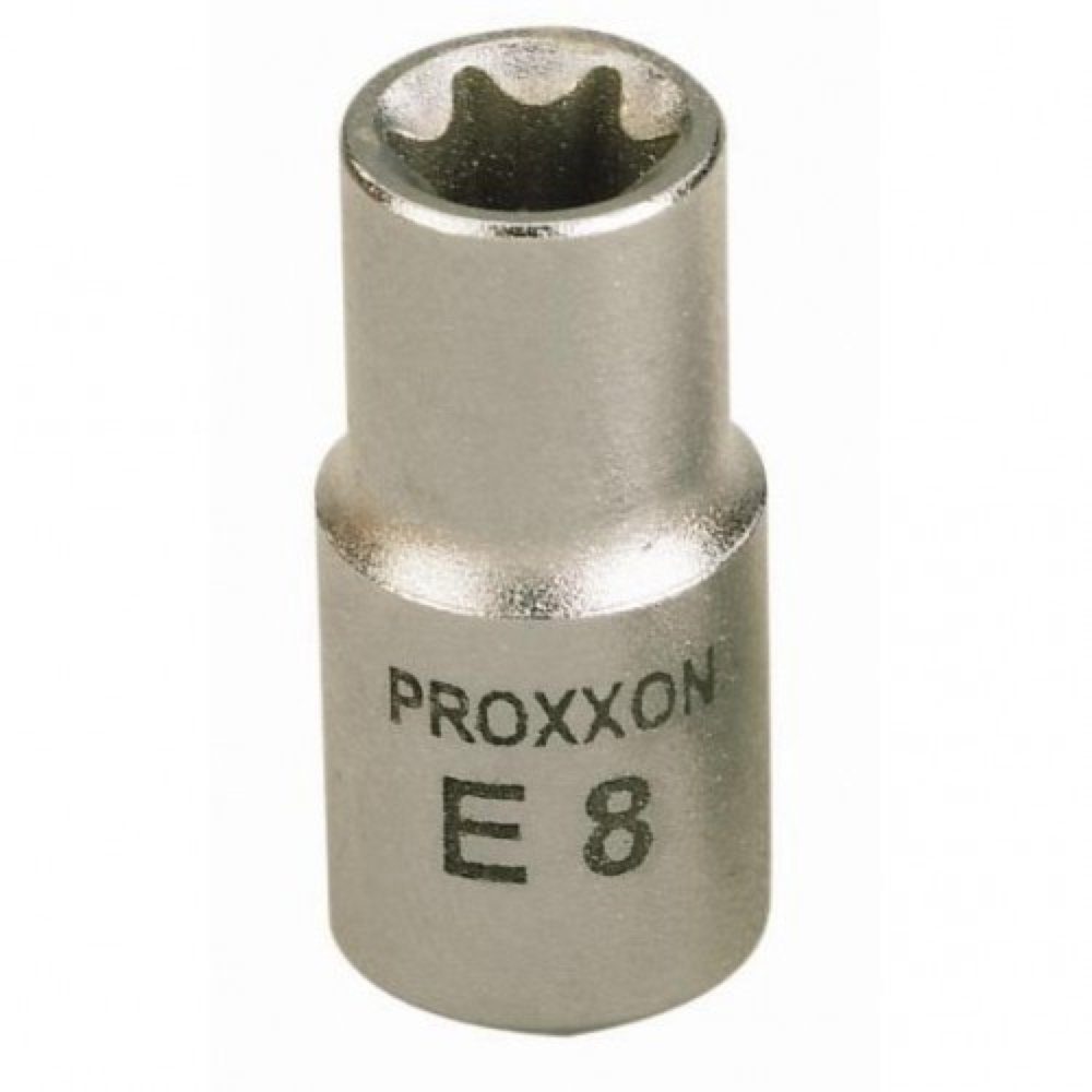 PROXXON INDUSTRIAL Steckschlüssel Proxxon Steckschlüsseleinsatz 1/4" Außentorx-Einsatz E 6, 23792