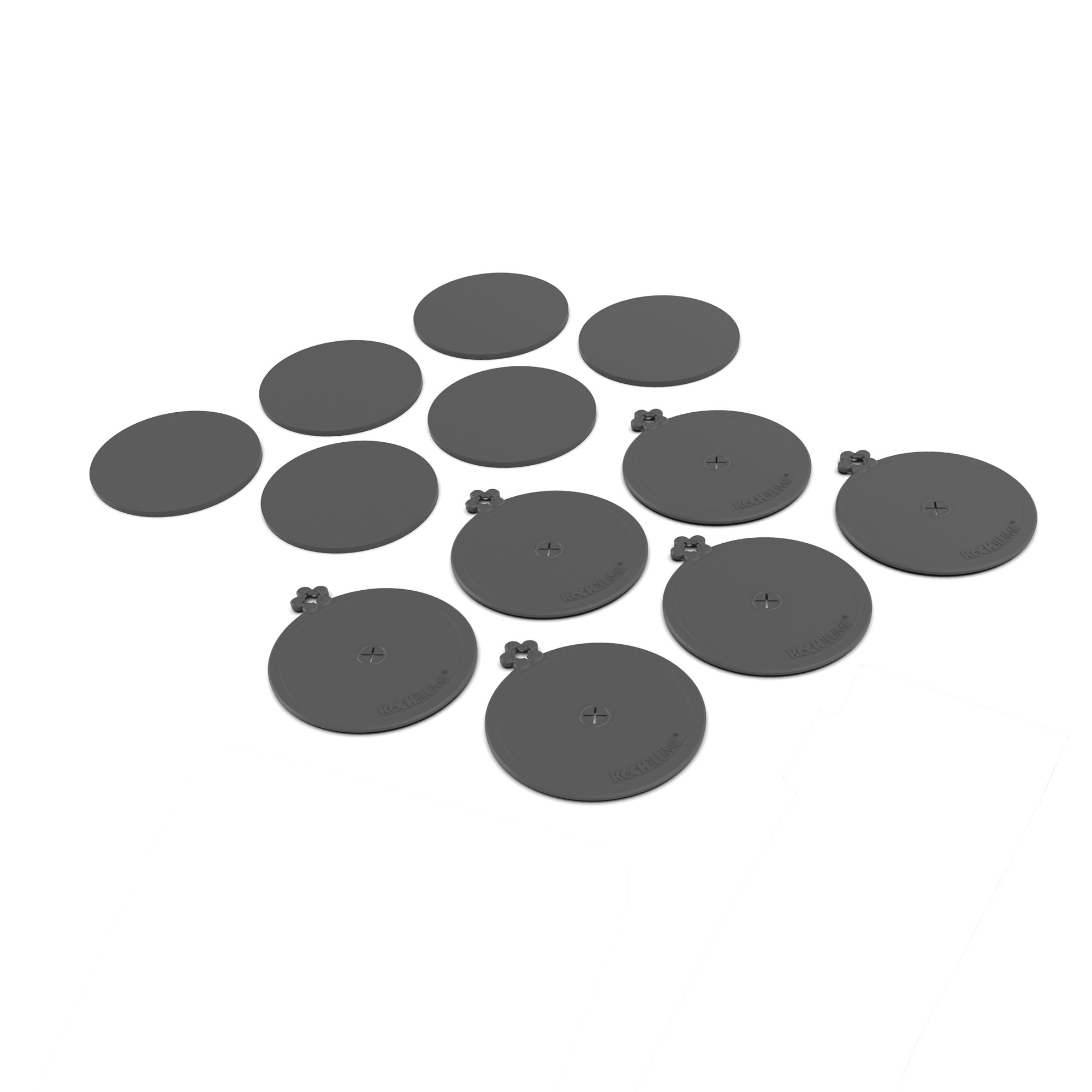 Kochbesteck-Set Glasabdeckung 6-tlg. + Silikon-Untersetzer 6-tlg.