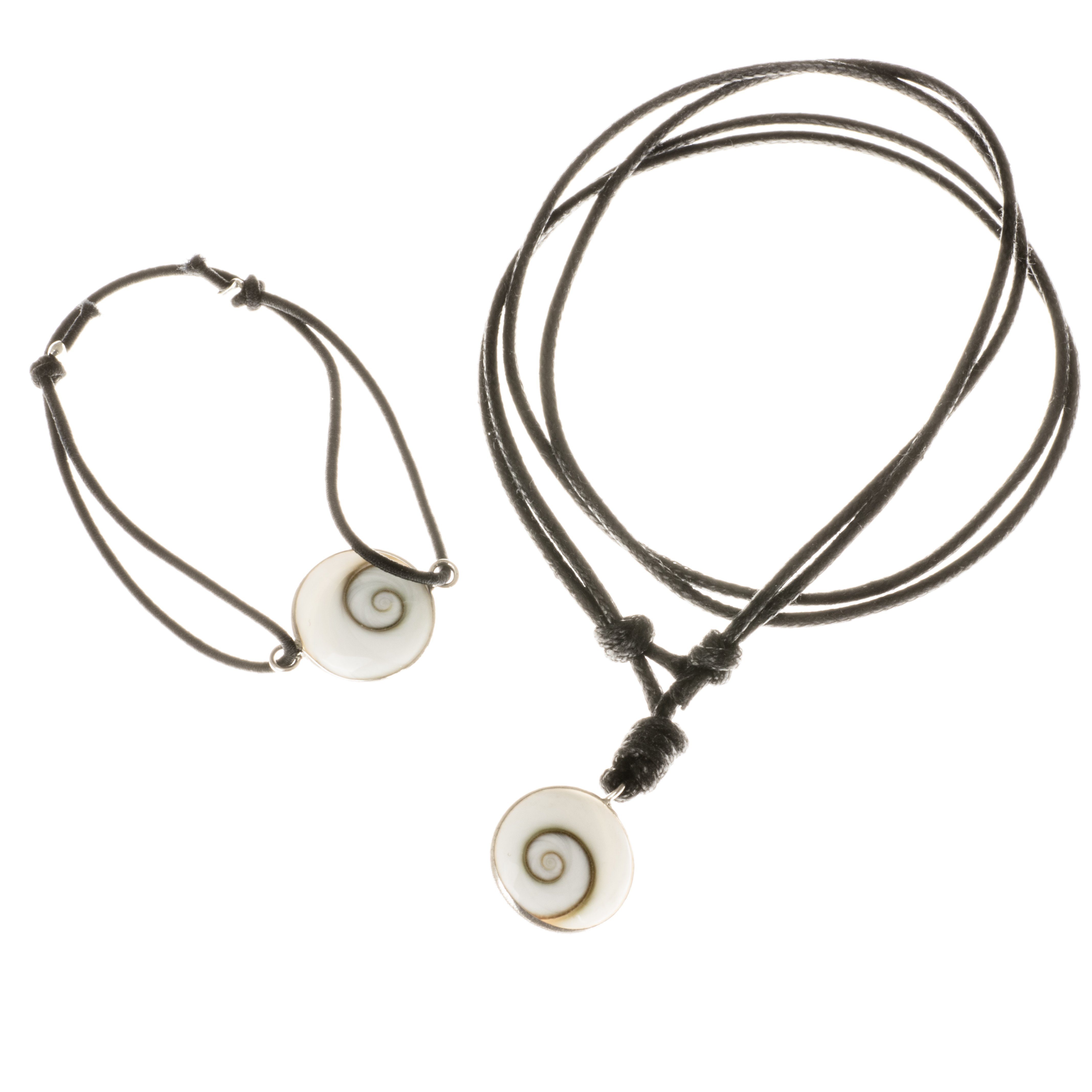 Bella Carina Schmuckset Set Kette und Armband Shiva Auge (2-tlg), mit Shiva Auge