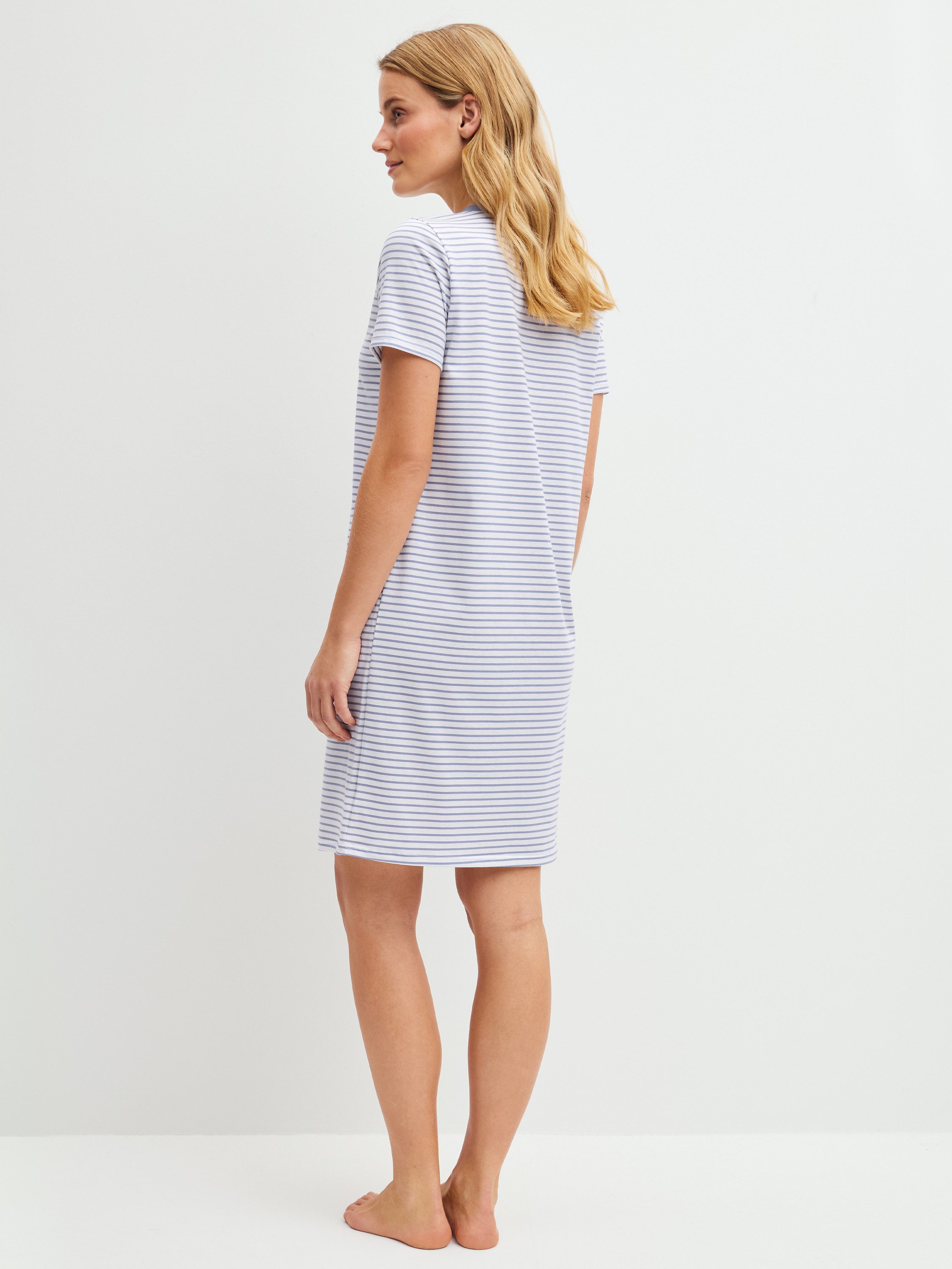 CALIDA Nachthemd Cotton Special Damen (1-tlg) weich, pflegeleicht, formbeständig, lockere Passform, Länge 95cm
