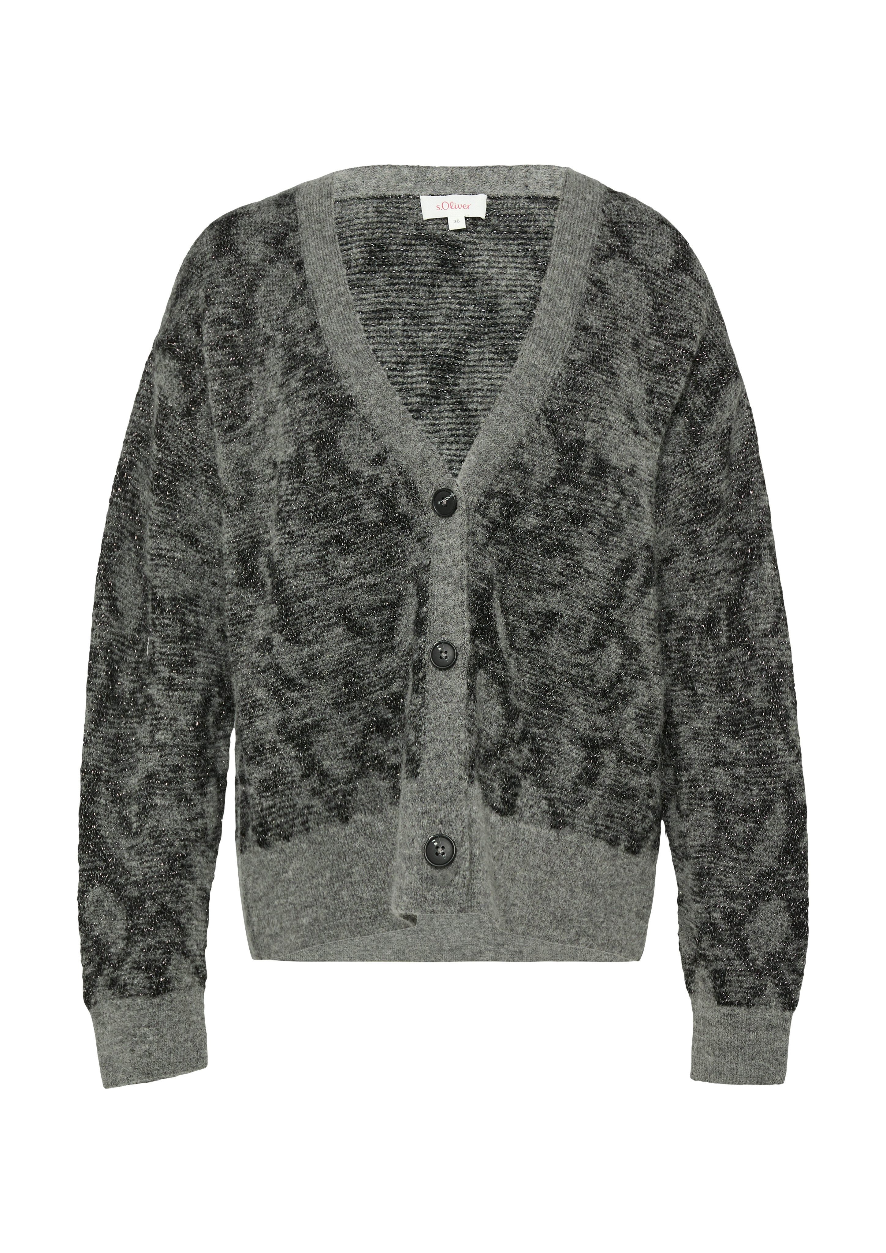 s.Oliver Strickjacke mit Muster