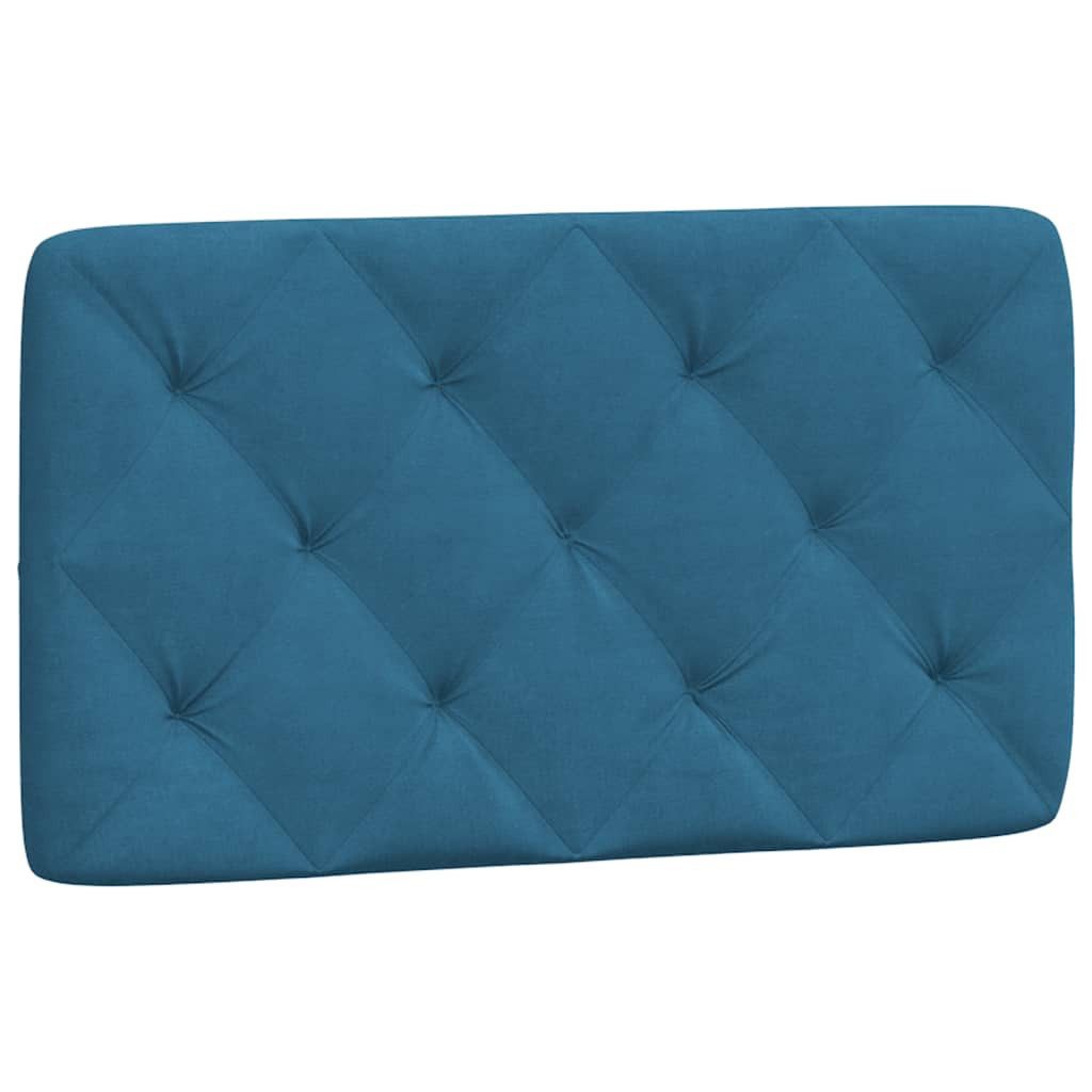 vidaXL Kopfteil Kopfteil-Kissen Blau 90 cm günstig online kaufen