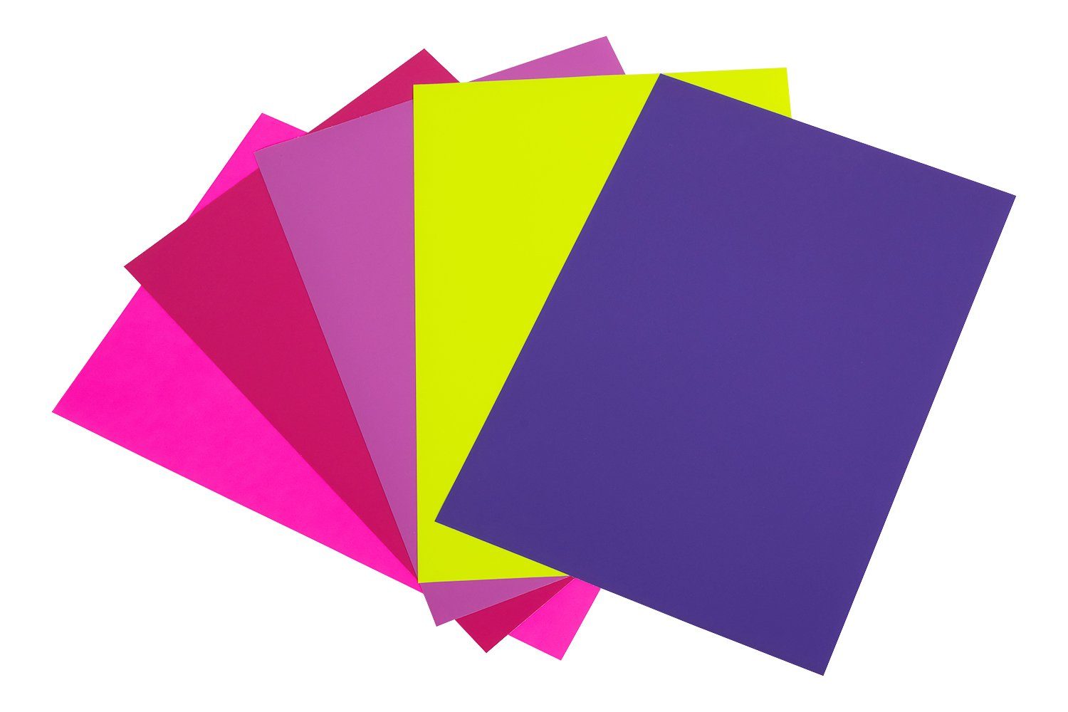 Hilltop Transparentpapier 5 x A4 Transferfolie, Textilfolie zum Aufbügeln auf Textilien Arius Purple