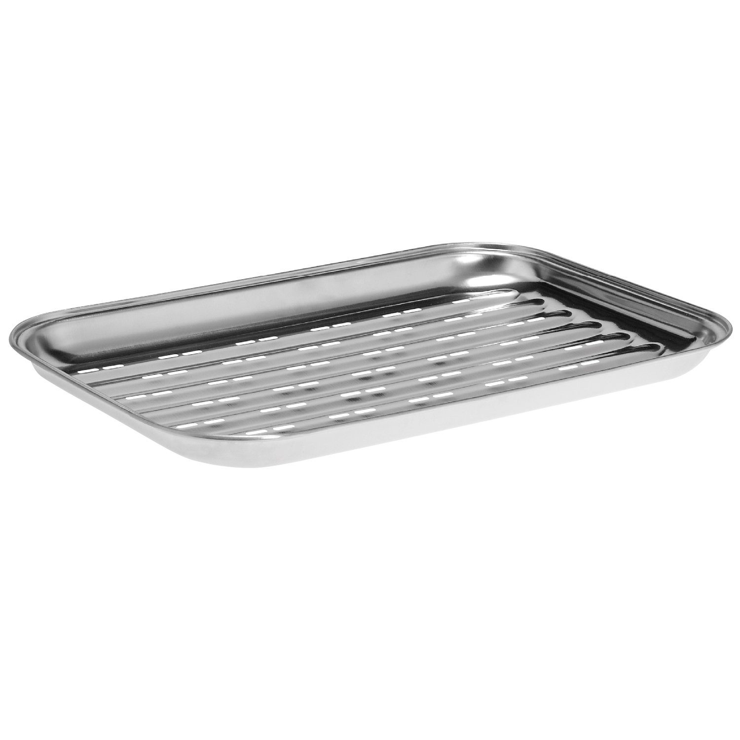 bremermann Grillplatte bremermann Grillschale, Grillpfanne Edelstahl, ca. 35 x 24,5 cm Grillp