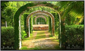 Papermoon Infrarotheizung Pergola Garten, sehr angenehme Strahlungswärme