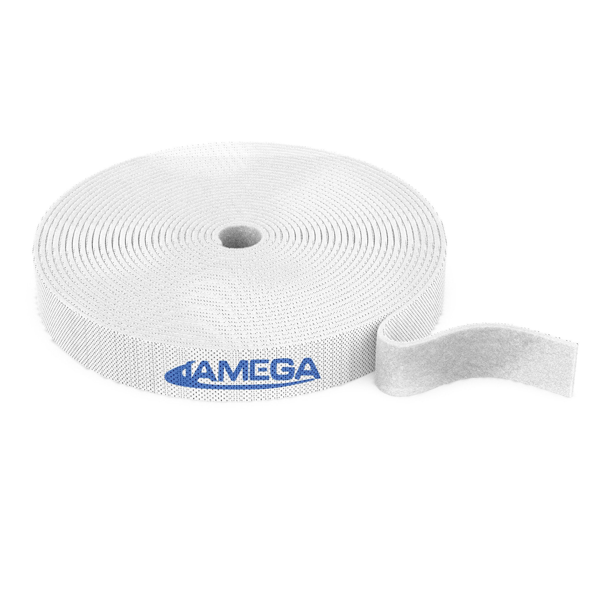 JAMEGA Kabelbinder Klett-Kabelbinder Klettband Rolle wiederverwendbar Klettverschluss