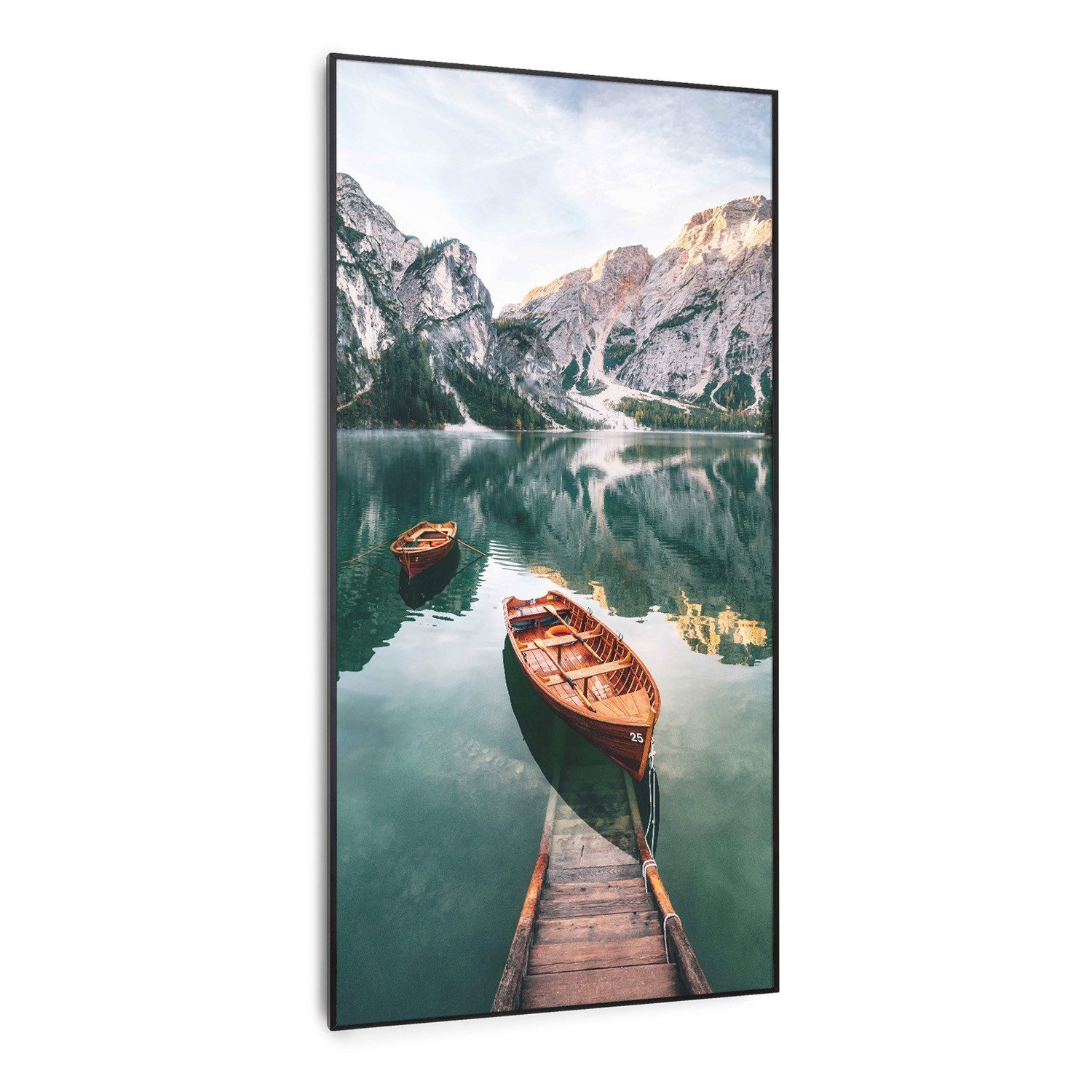 Klarstein Heizkörper Wonderwall Air Art Smart 700W, elektrische Infrarotheizung mit Thermostat Bild elektrische Heizung – Bild 2 von 5