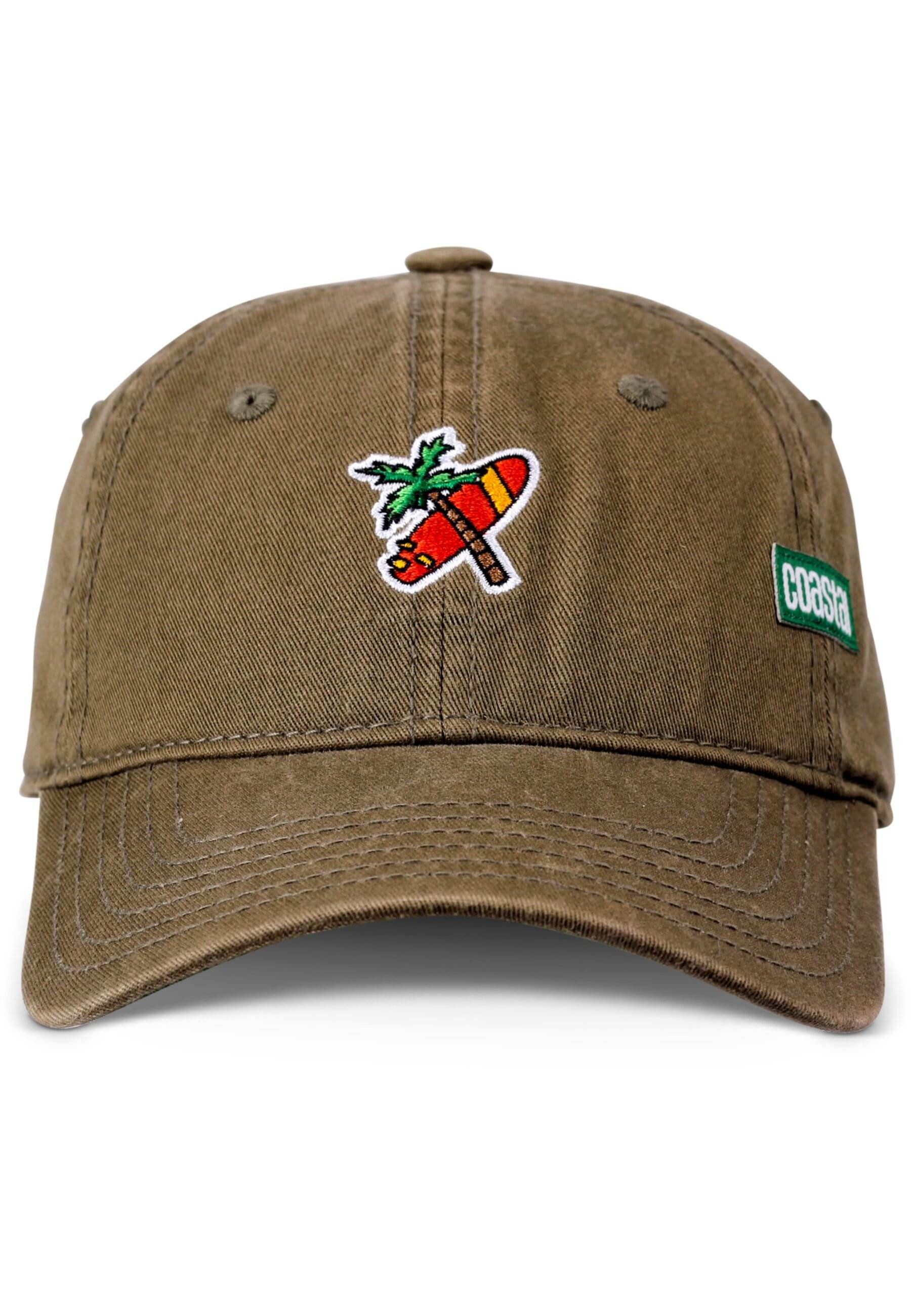 Coastal Snapback Cap Coastal Dad Cap Palm Cross