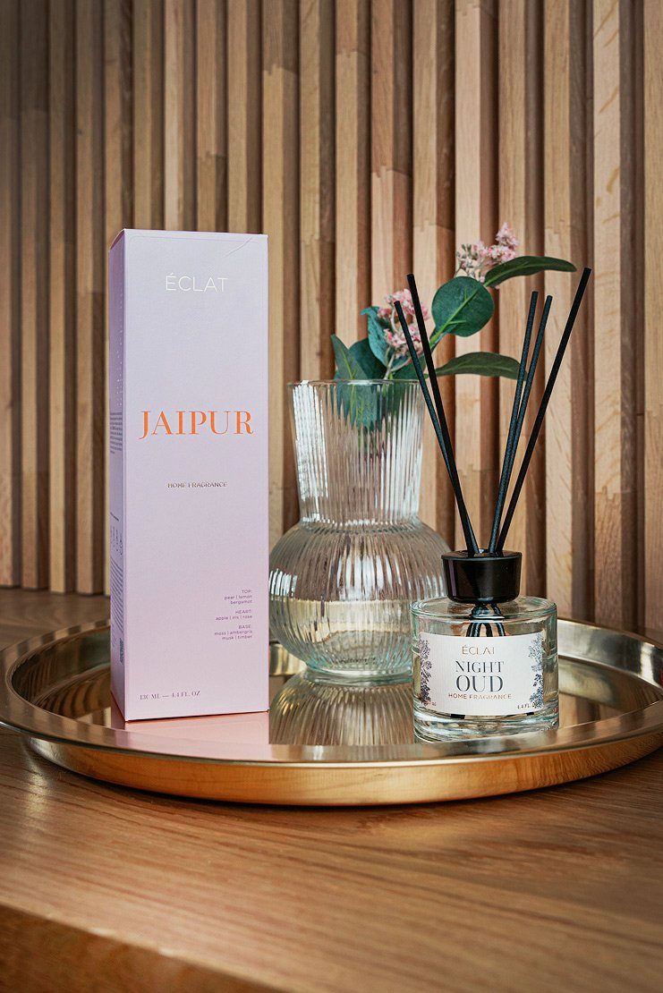 ÉCLAT Raumduft ECLAT Jaipur - Raumduft Diffusor Lufterfrischer mit Stäbchen