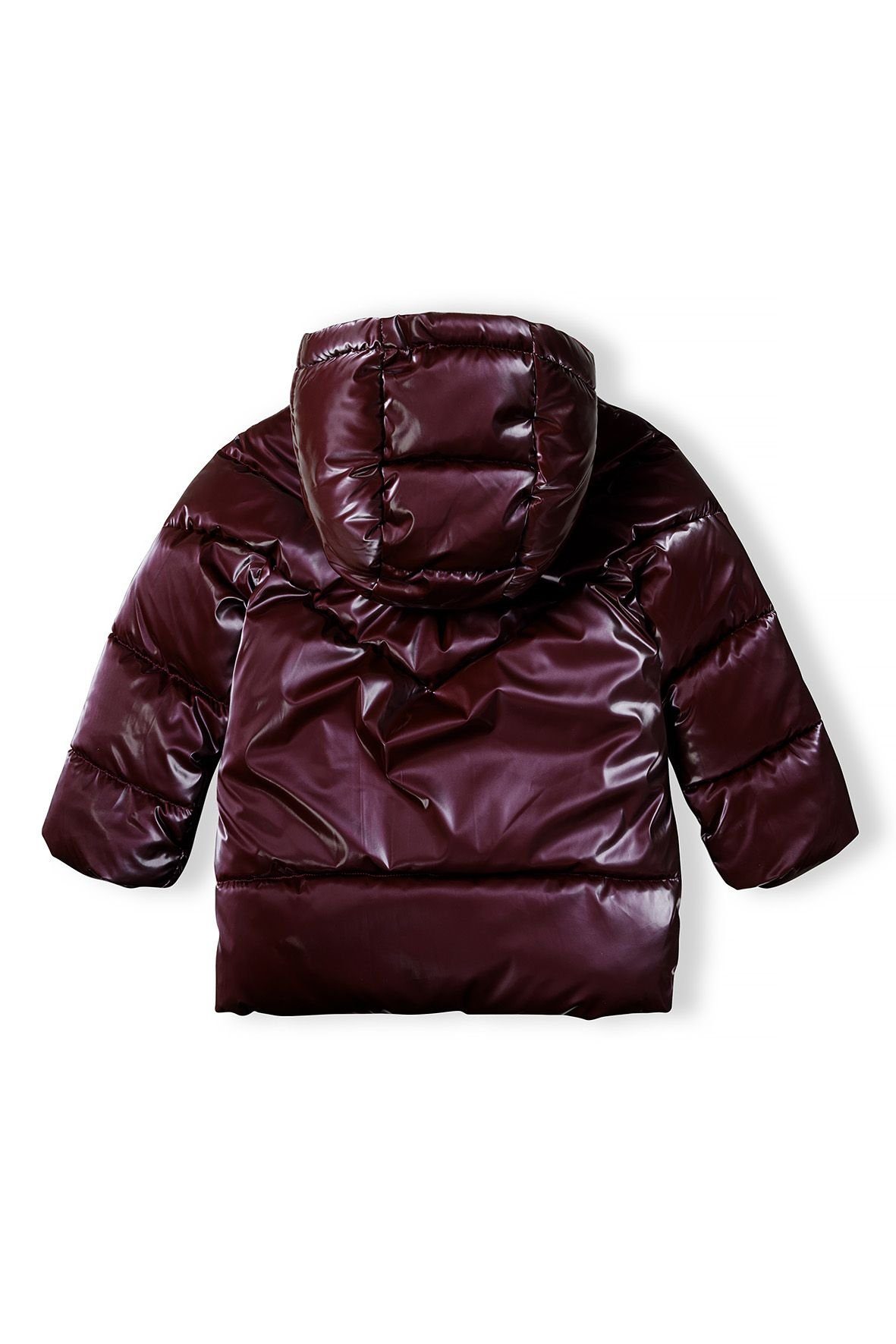 im (2-14y) Metallic-Look MINOTI Lila Winterjacke