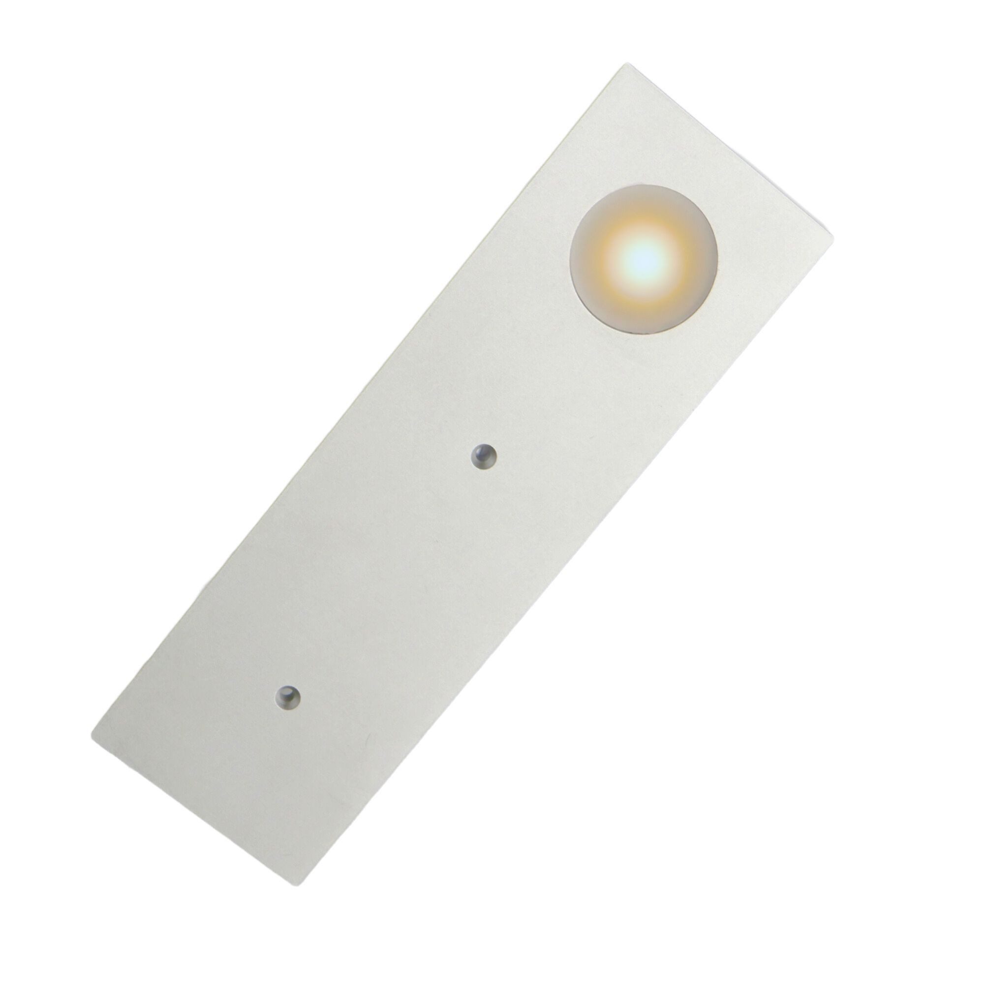 kalb LED Unterbauleuchte LED Küchenleuchte Aufbauleuchte Küchenlampe Unterbaustrahler SET, 1er Set warmweiß, warmweiß