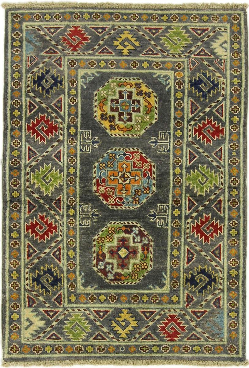 Orientteppich Afghan Ersari 81x122 Handgeknüpfter Orientteppich, Nain Trading, rechteckig, Höhe: 6 mm