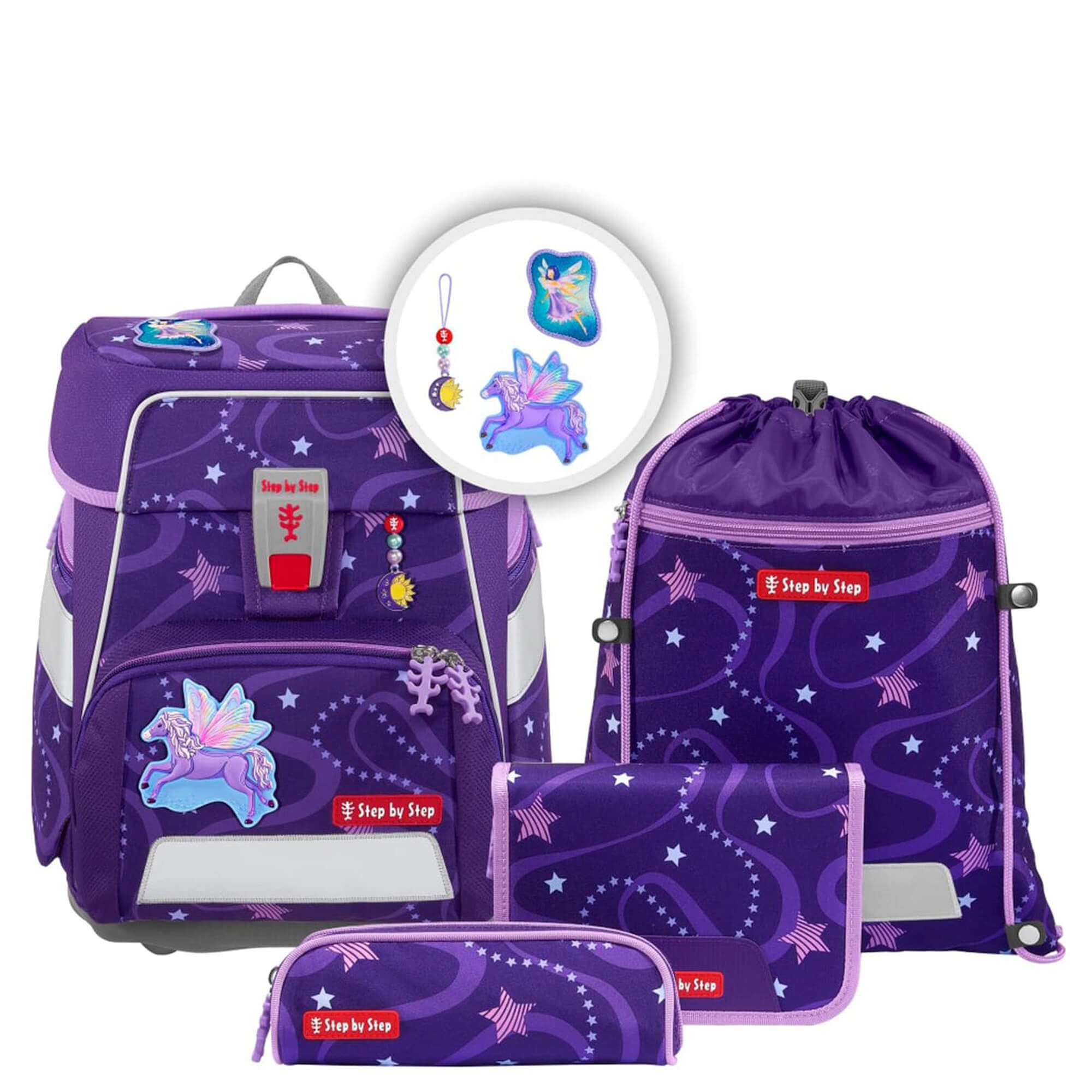 Step by Step Schulranzen Space - Schulranzen Set 5tlg. (Pegasus Emily)