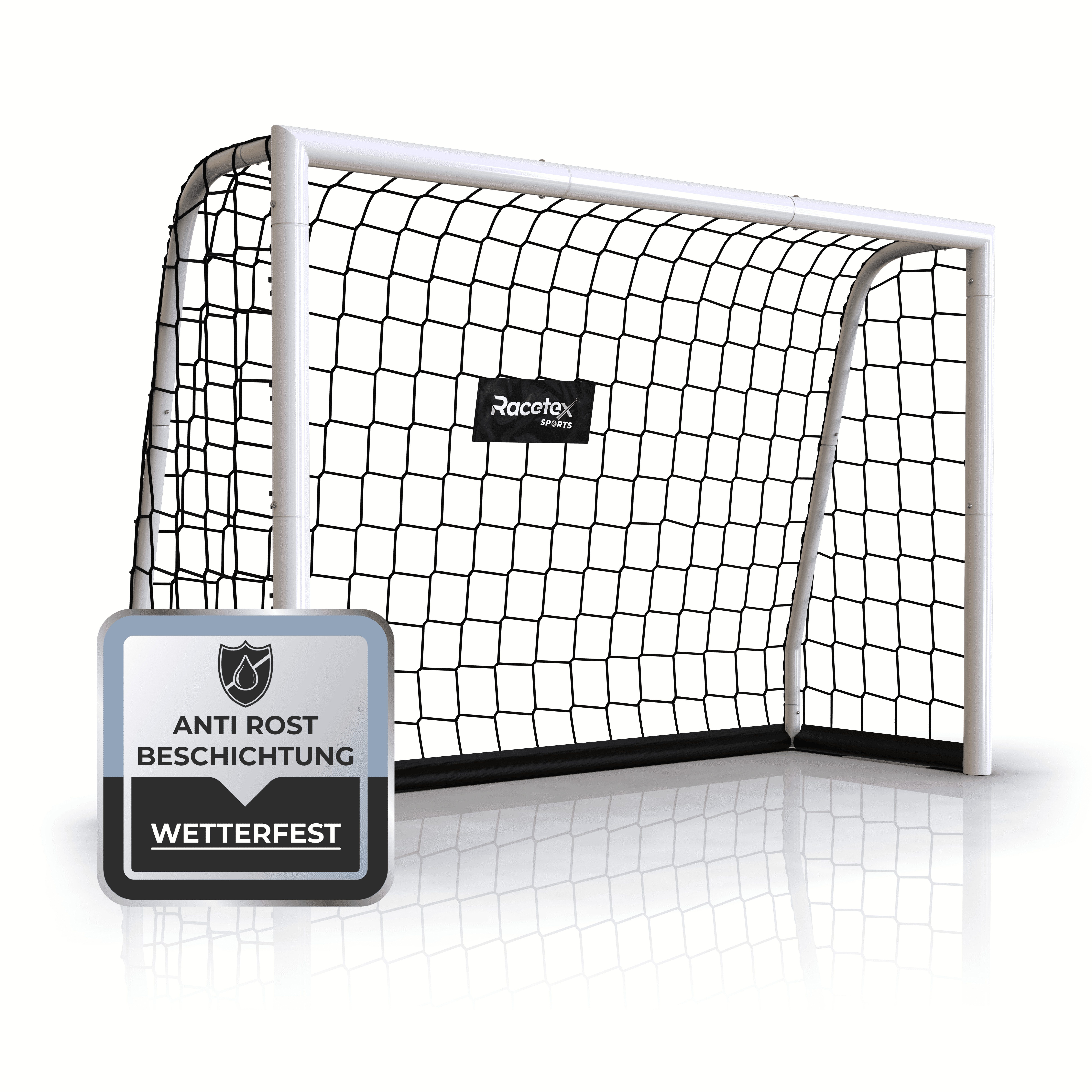 Fußballtor Racetex Fußballtor für Garten Kinder und Erwachsene [ENORM ROBUST]