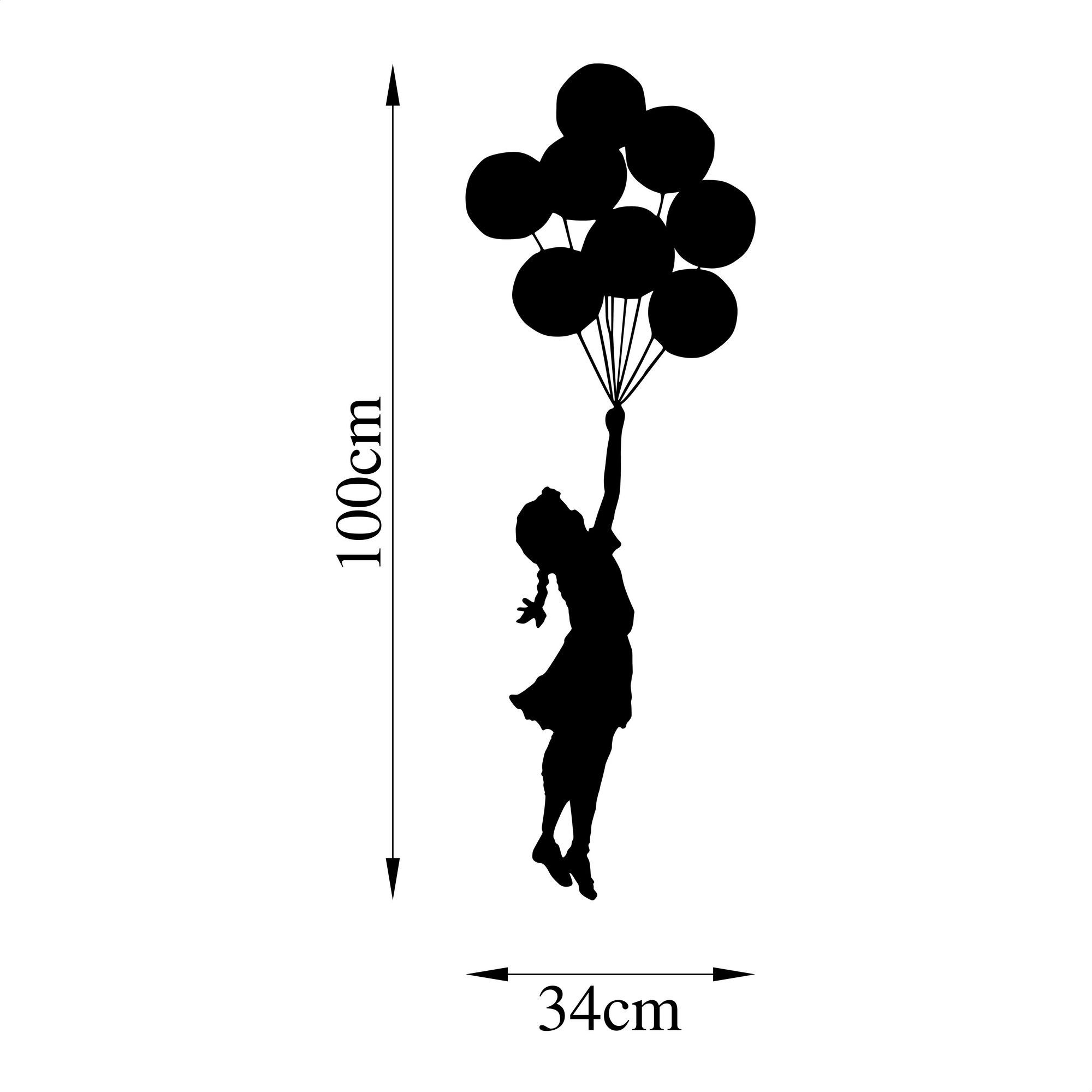 Wallity Wanddekoobjekt 100% METAL (Thickness: 1,5 mm), 100 x 34 cm L2302 günstig online kaufen