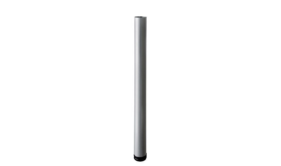 Tischbein Hettich - 73 Aluminium-Optik x Möbelfuß cm Hettich 70 6,0