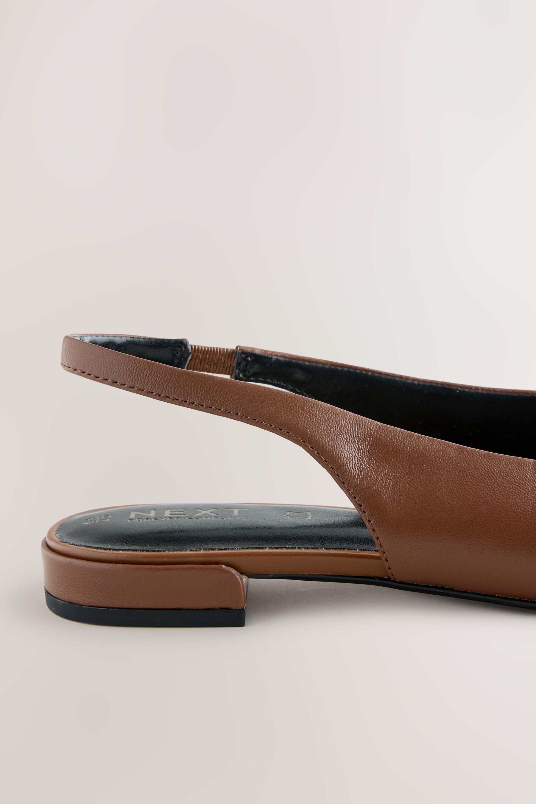 Next Forever Comfort® Leder-Slingbacks mit Schleife Slingsandale (1-tlg) günstig online kaufen