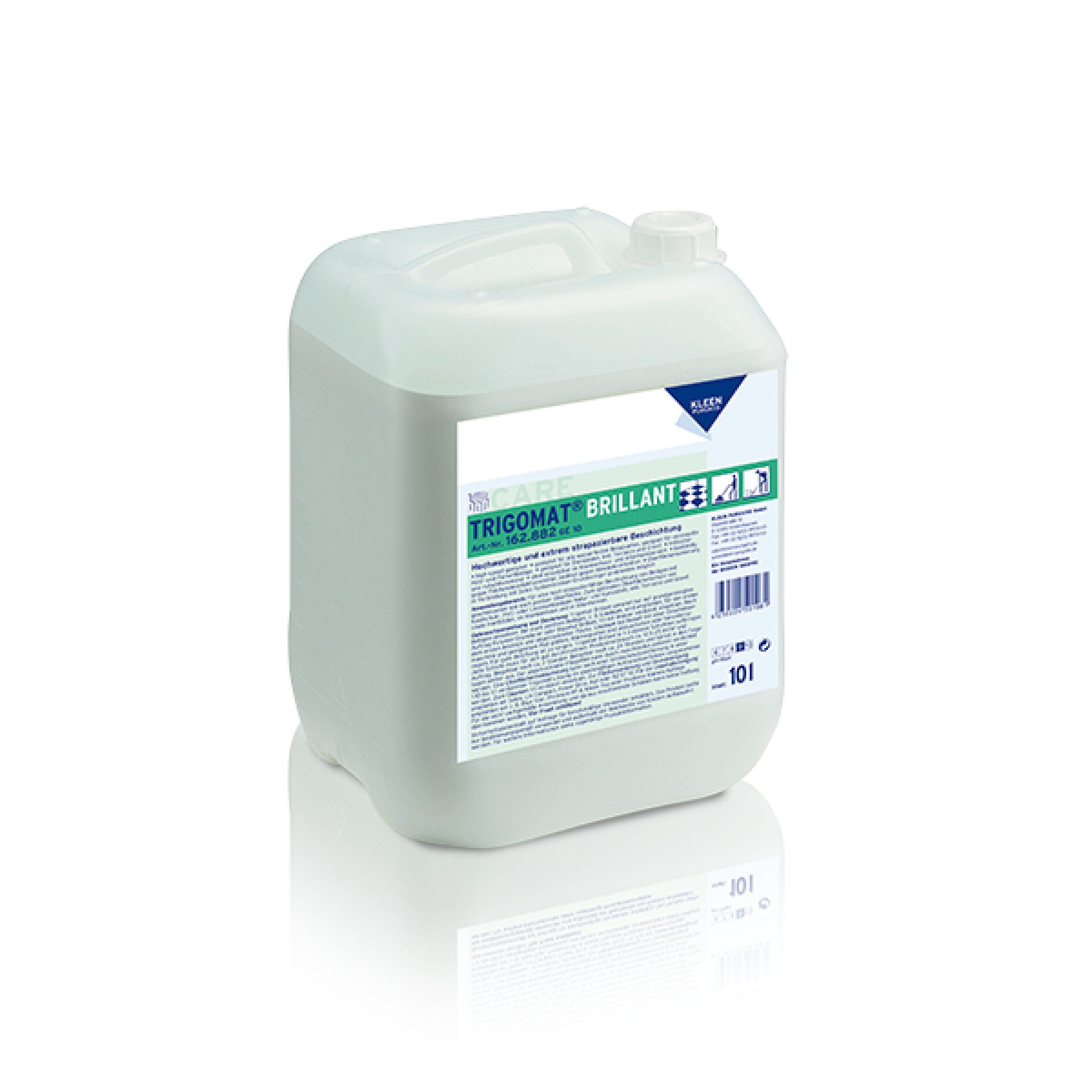 Kleen Purgatis Trigomat brilliant 10 l strapazierbare Beschichtung Bodenpflegemittel