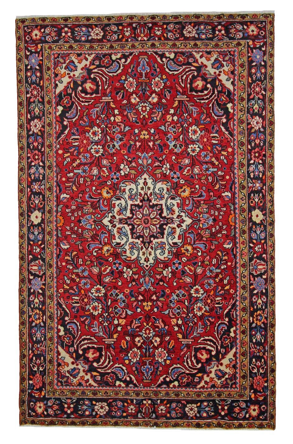 Orientteppich Perserteppich Hamadan 263 x 163 cm